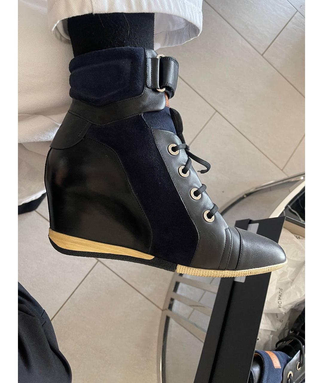 BALLY Синие кожаные ботильоны, фото 5