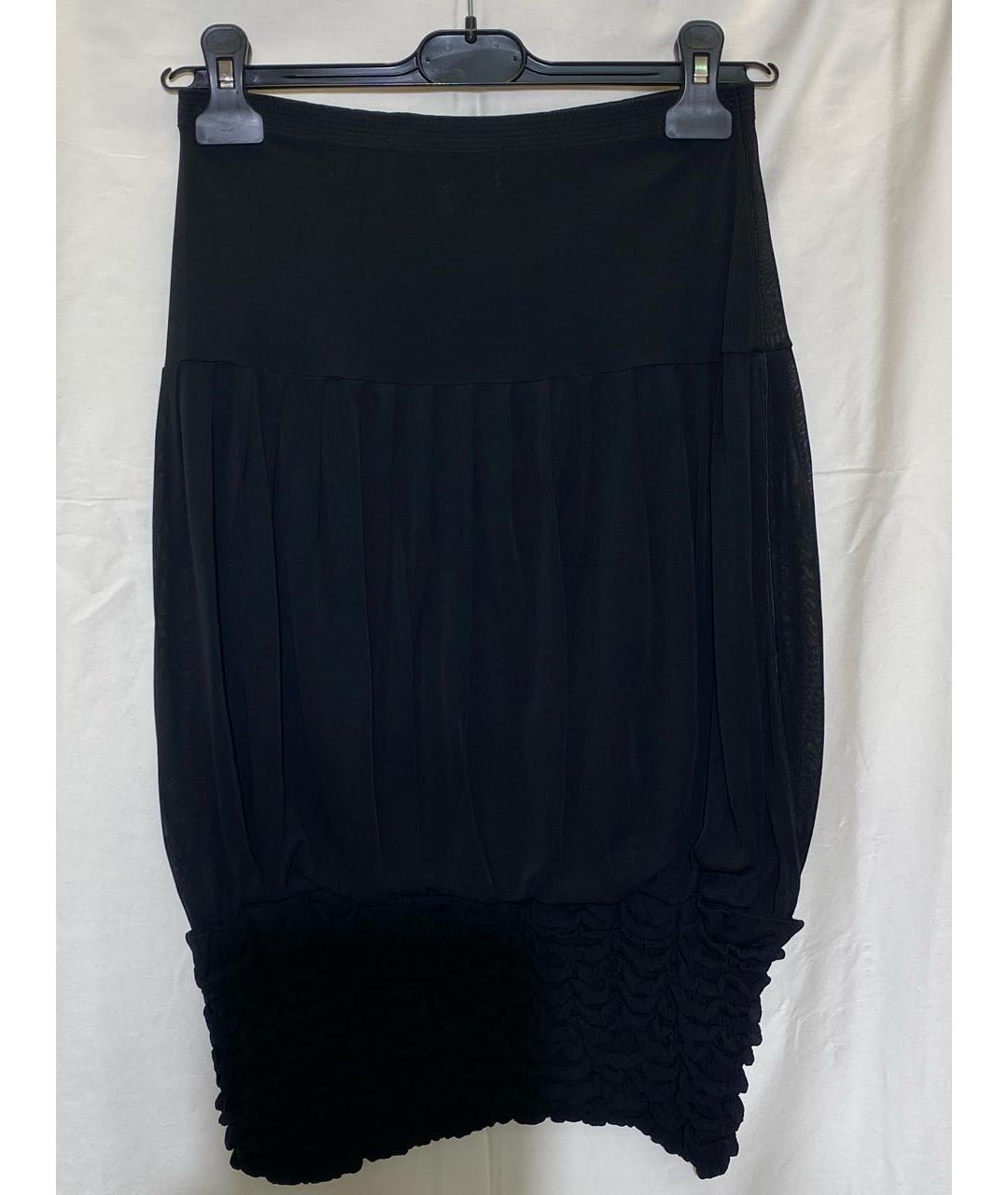 YVES SAINT LAURENT BEAUTY Черная юбка миди, фото 2