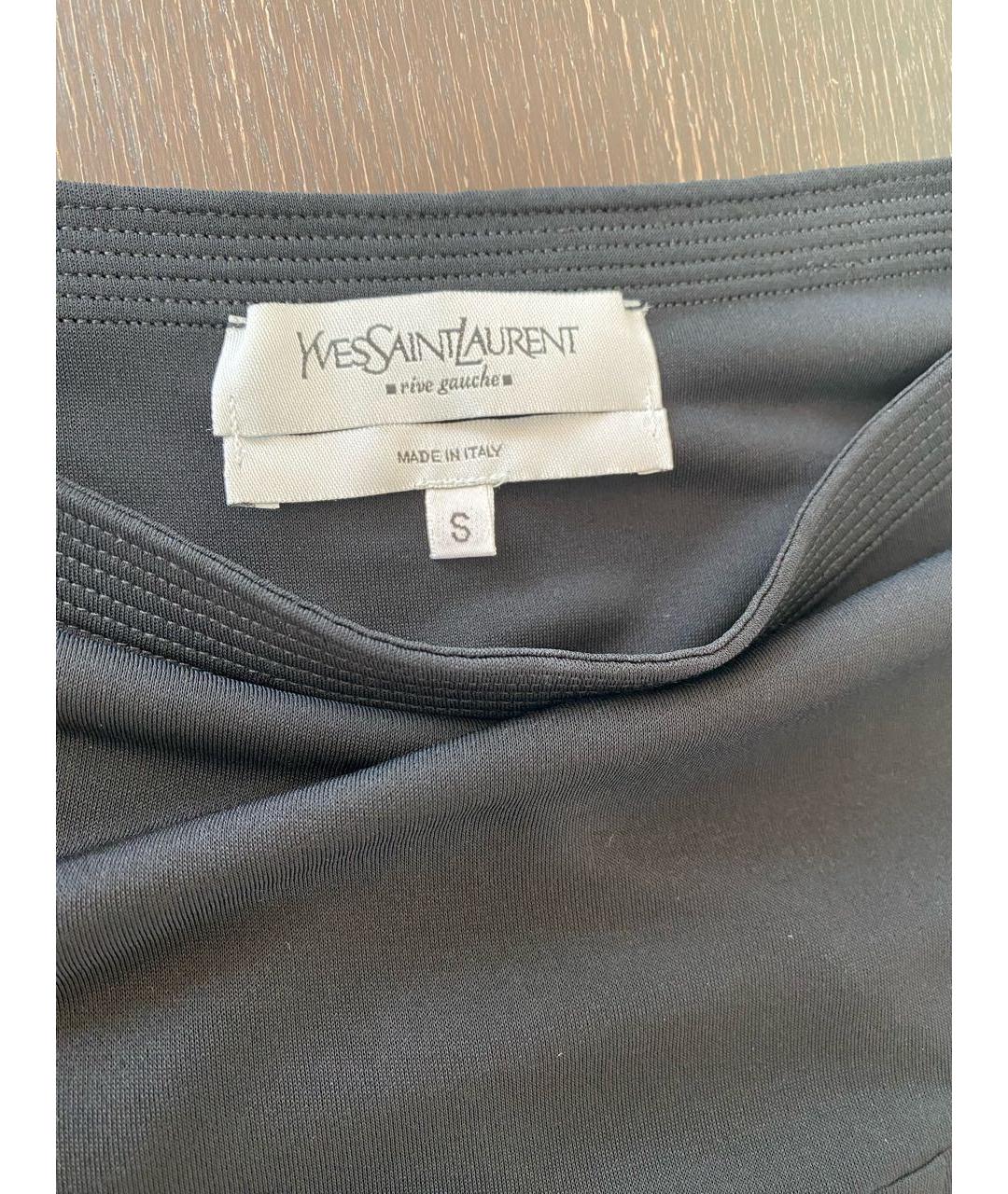 YVES SAINT LAURENT BEAUTY Черная юбка миди, фото 3