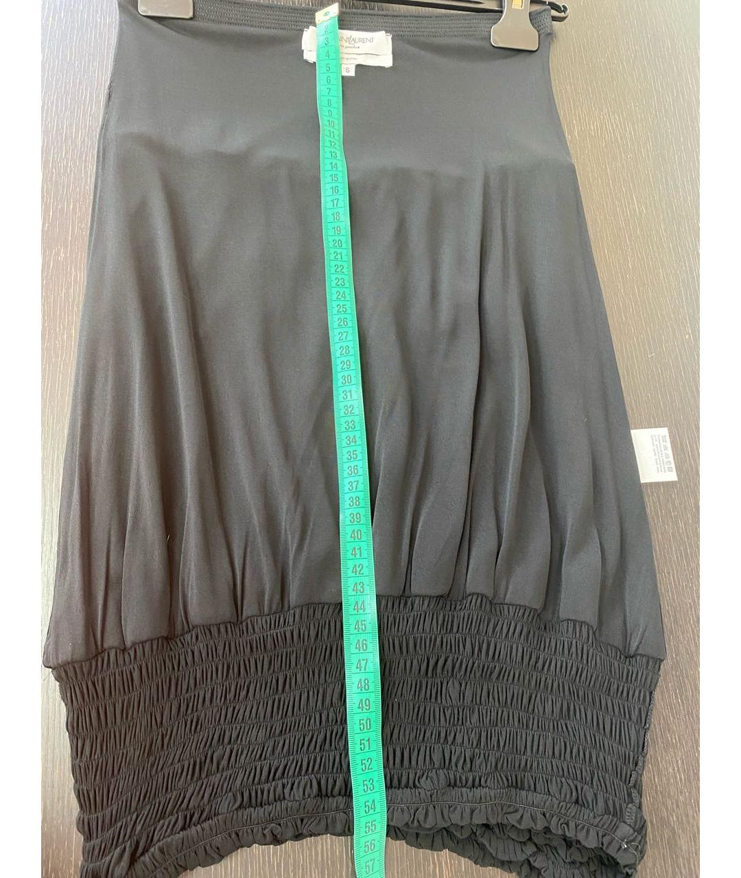 YVES SAINT LAURENT BEAUTY Черная юбка миди, фото 5