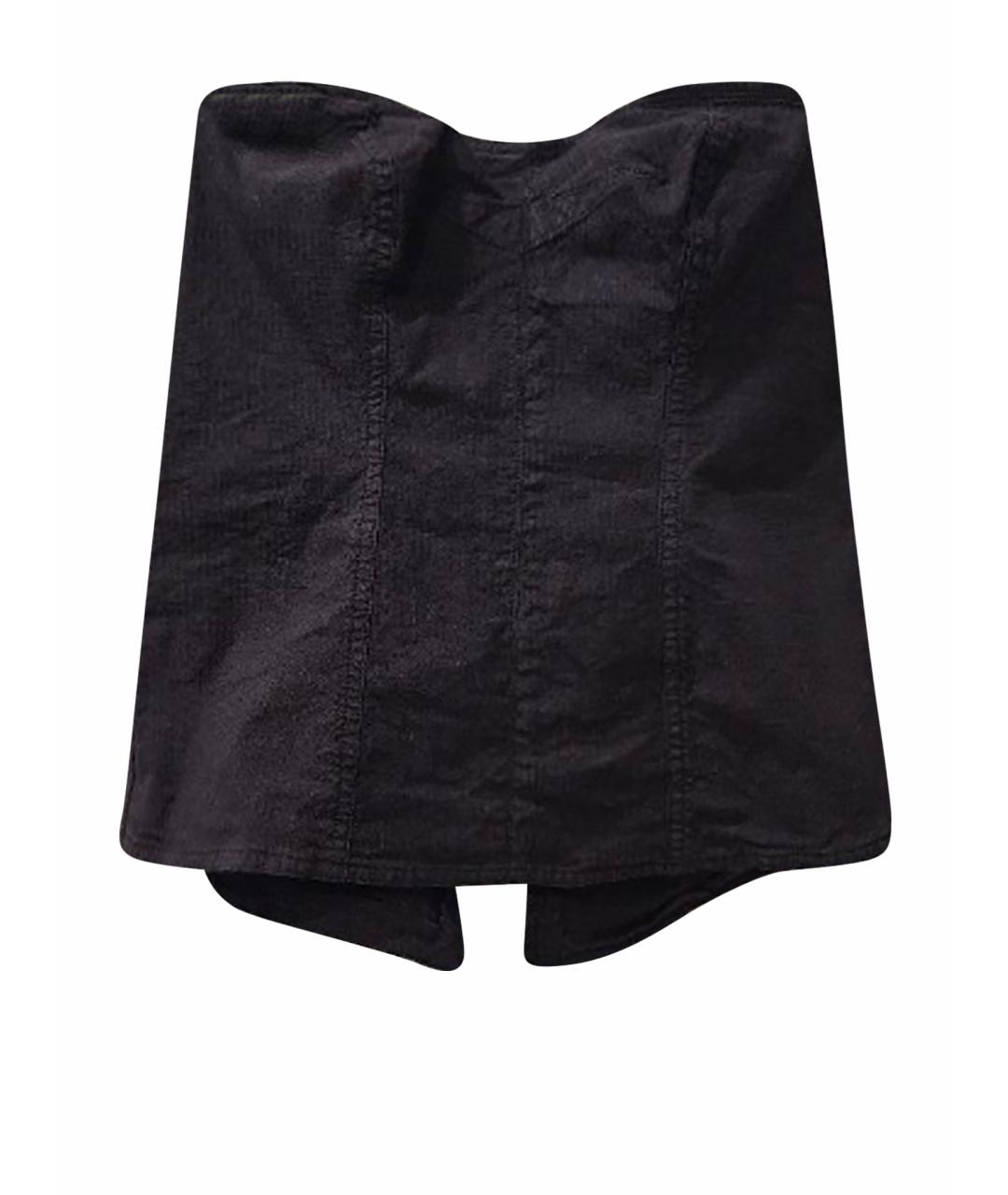 ISABEL MARANT Фиолетовый льняной корсет, фото 1