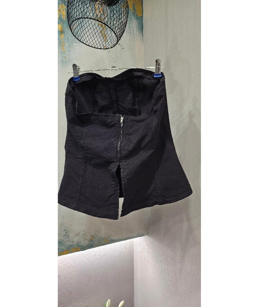 ISABEL MARANT Фиолетовый льняной корсет, фото 2