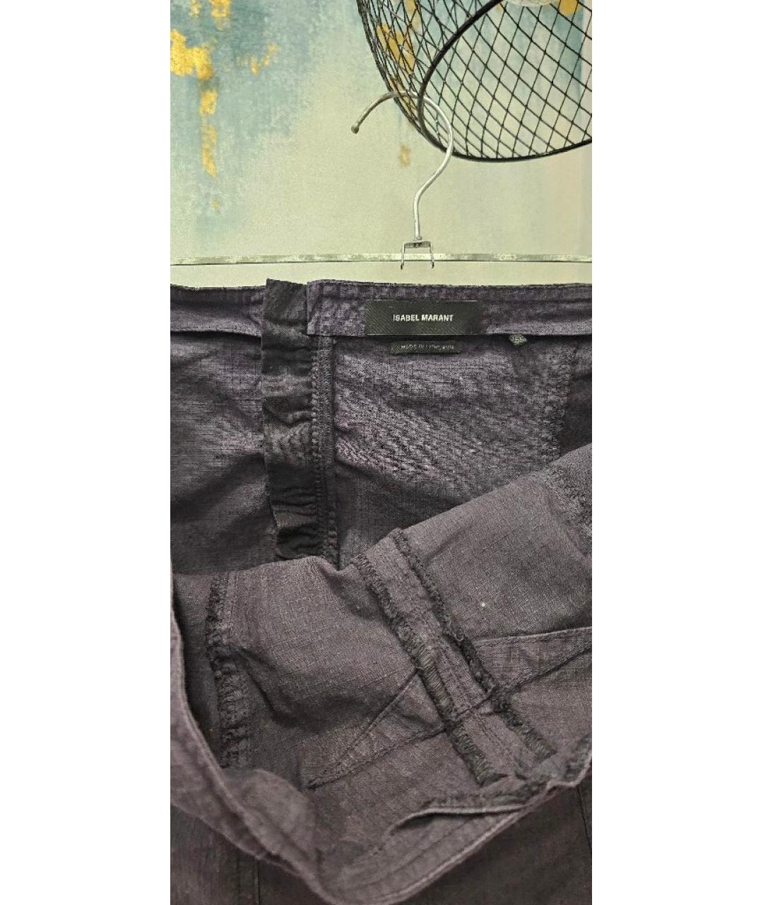 ISABEL MARANT Фиолетовый льняной корсет, фото 3