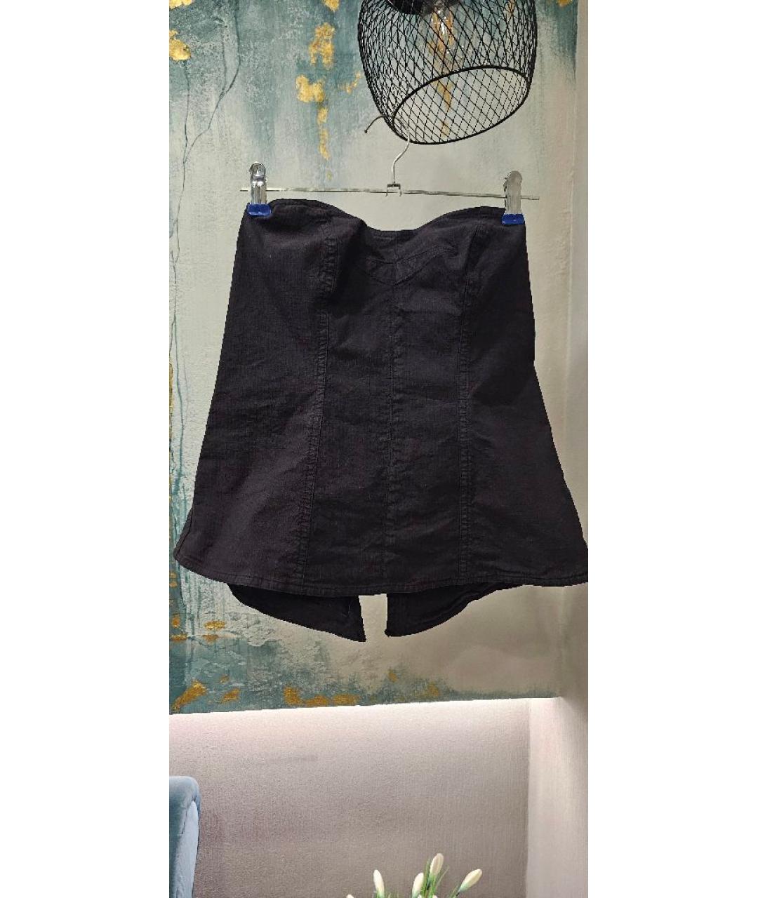 ISABEL MARANT Фиолетовый льняной корсет, фото 5