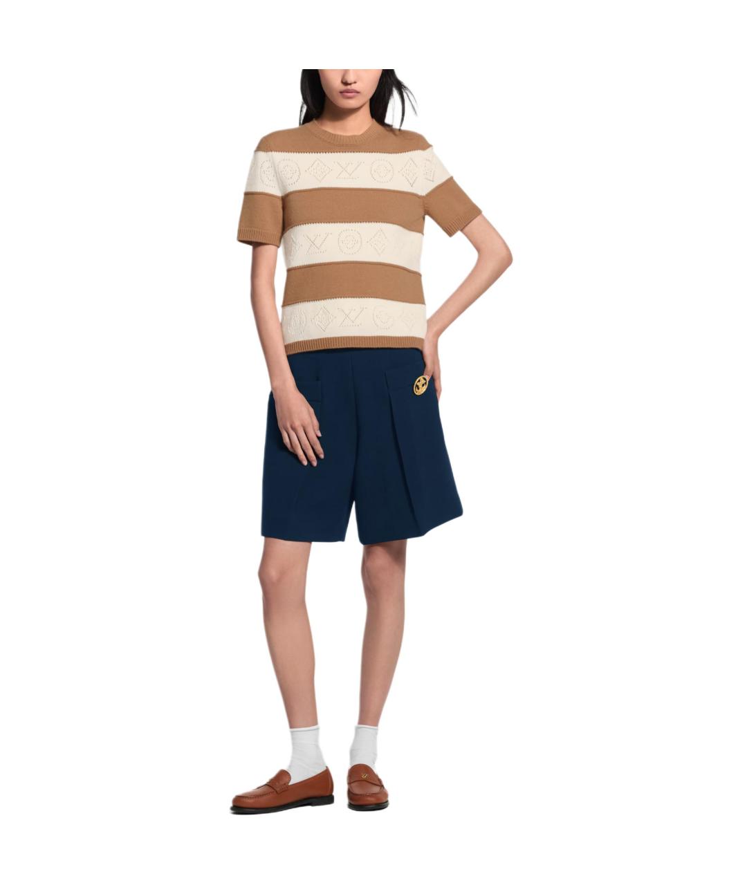 LOUIS VUITTON Мульти кашемировый джемпер / свитер, фото 2