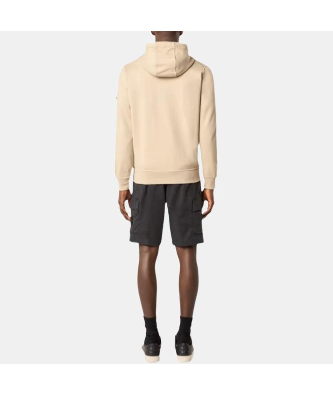 STONE ISLAND Черные шорты, фото 4