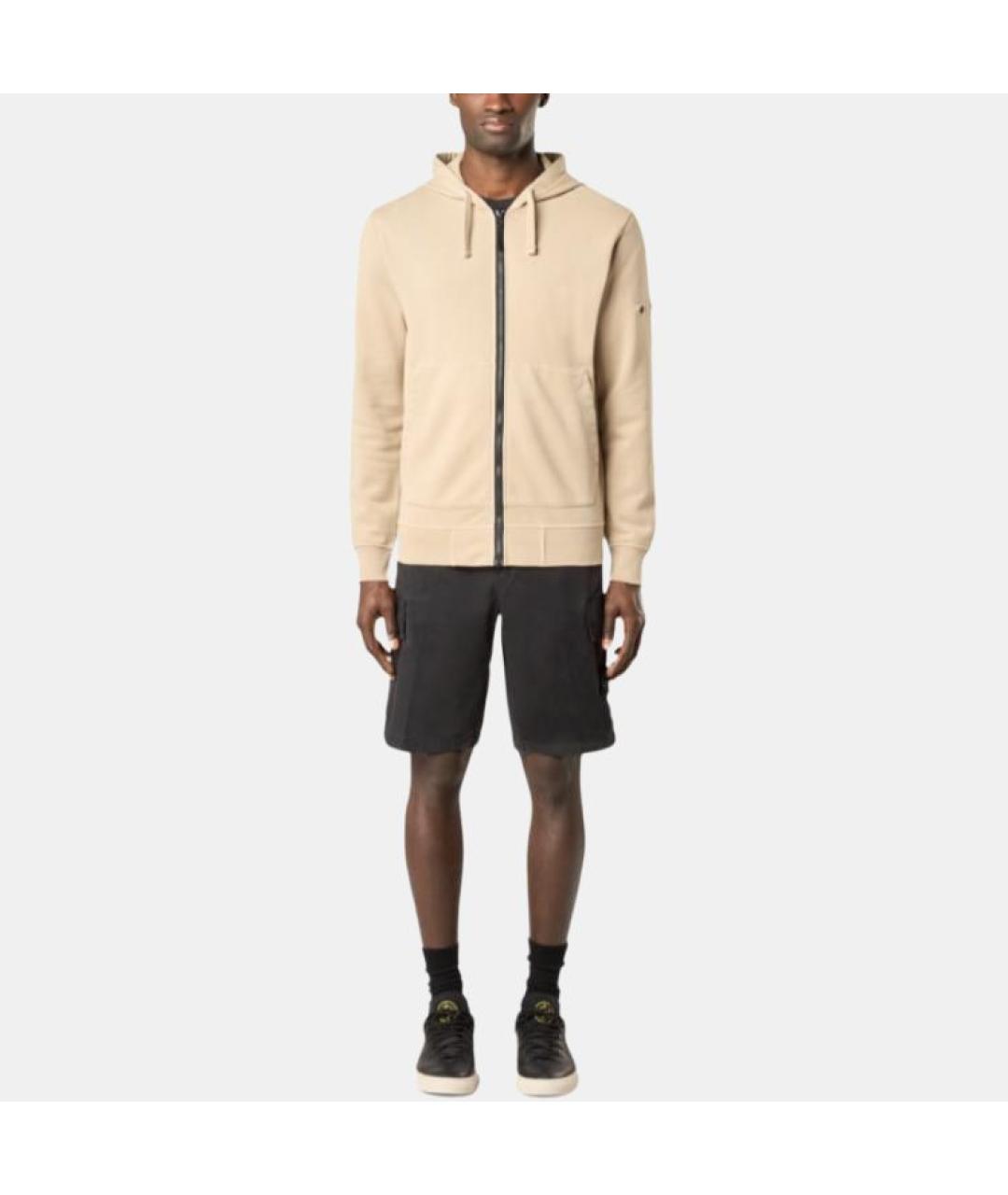 STONE ISLAND Черные шорты, фото 3