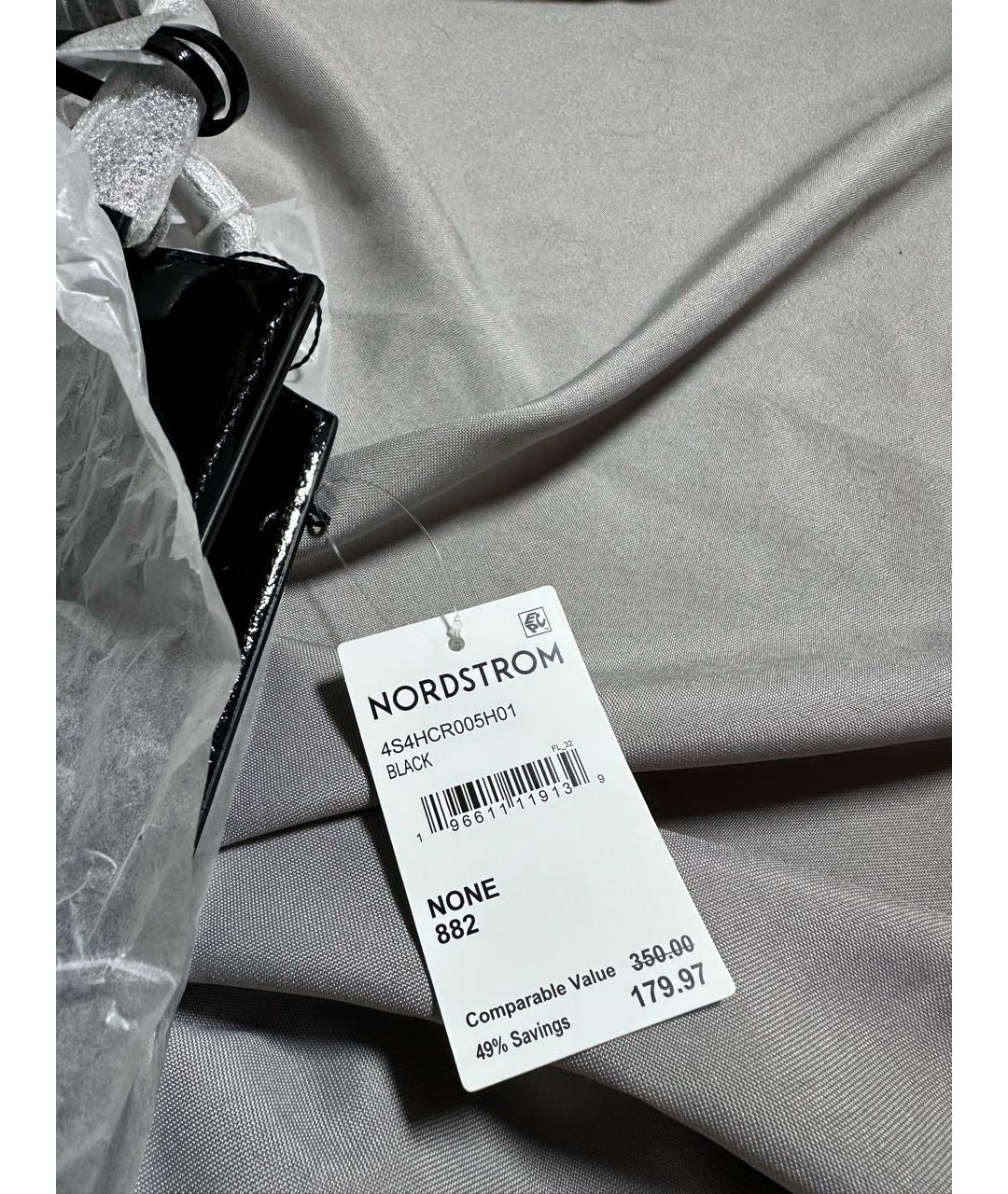 MARC JACOBS Черная сумка тоут из лакированной кожи, фото 5