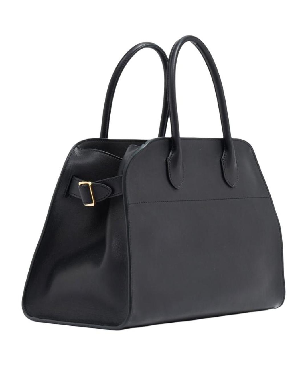 THE ROW Черная кожаная сумка через плечо, фото 3