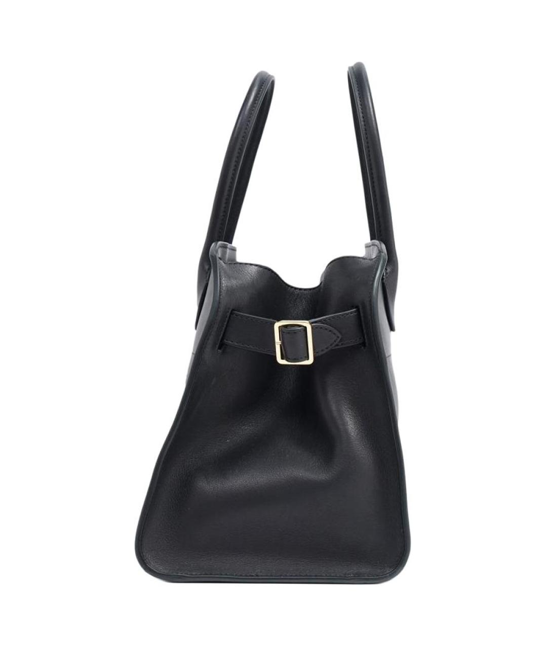 THE ROW Черная кожаная сумка через плечо, фото 4