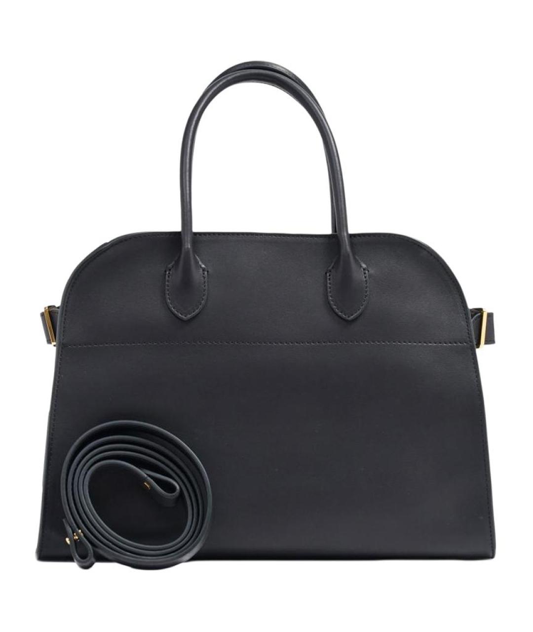 THE ROW Черная кожаная сумка через плечо, фото 2