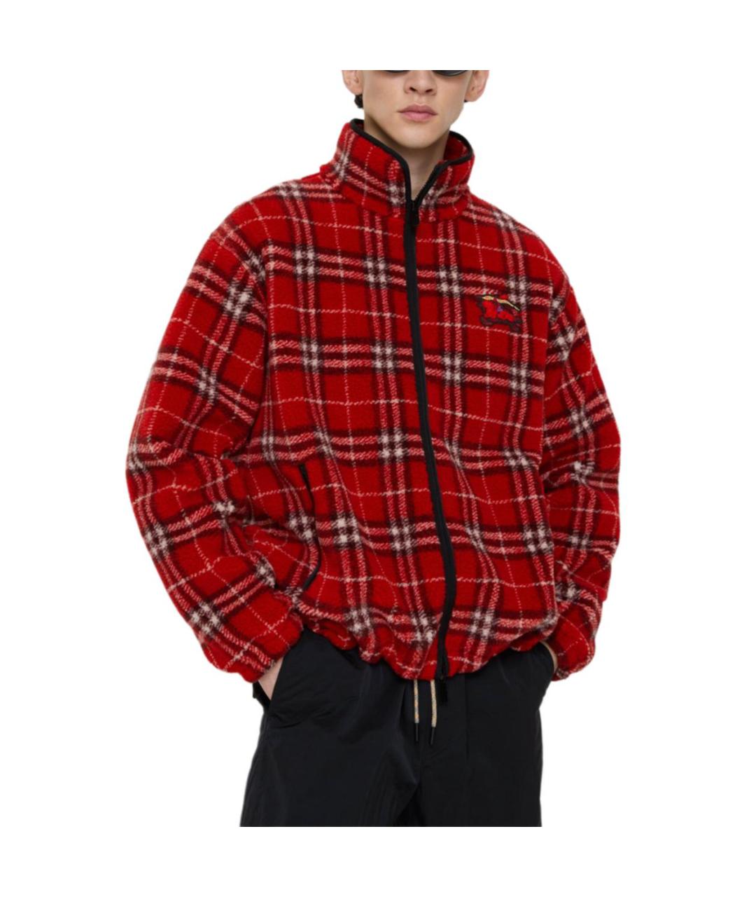 BURBERRY Красная куртка, фото 2