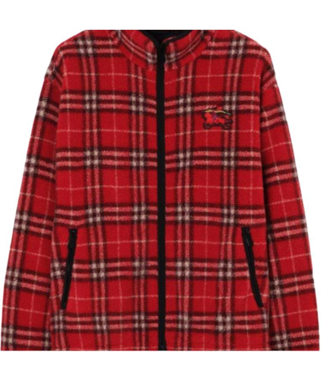 BURBERRY Красная куртка, фото 4