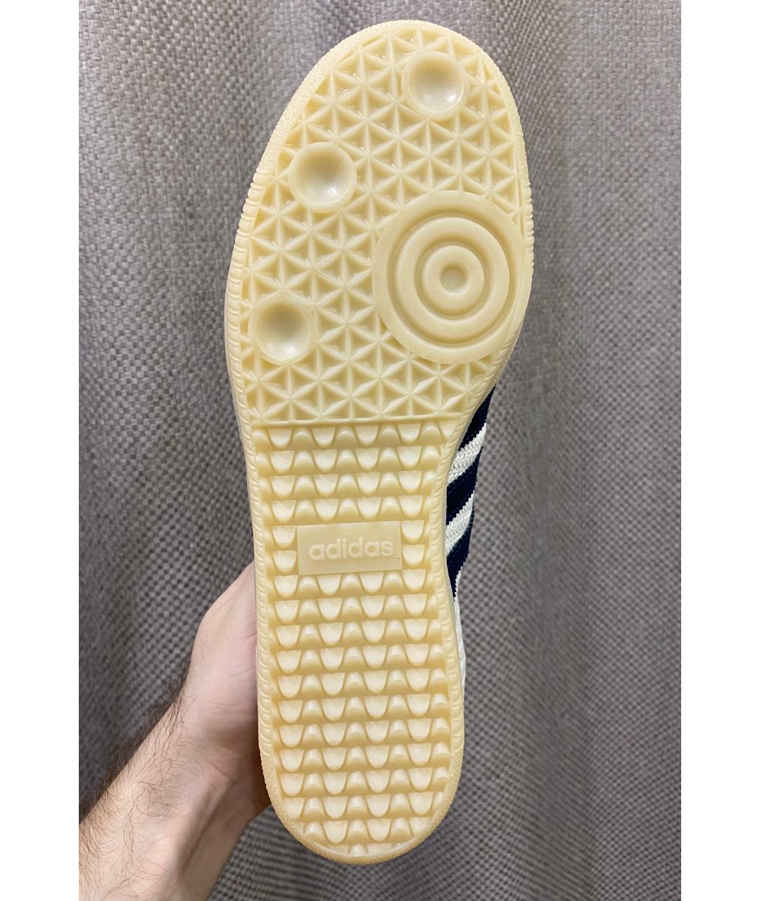 ADIDAS Белые замшевые кеды, фото 5