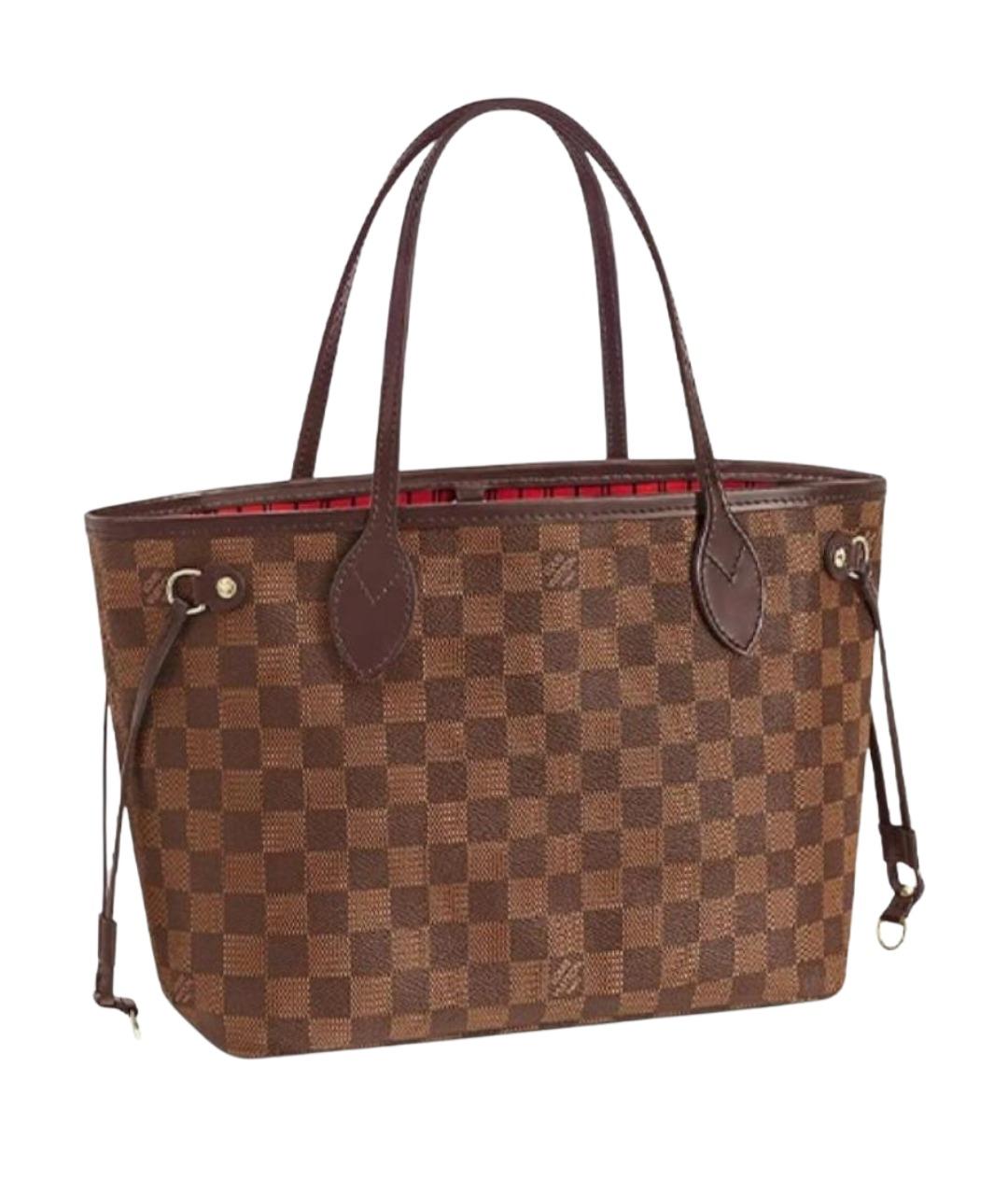 LOUIS VUITTON Коричневая сумка тоут, фото 1