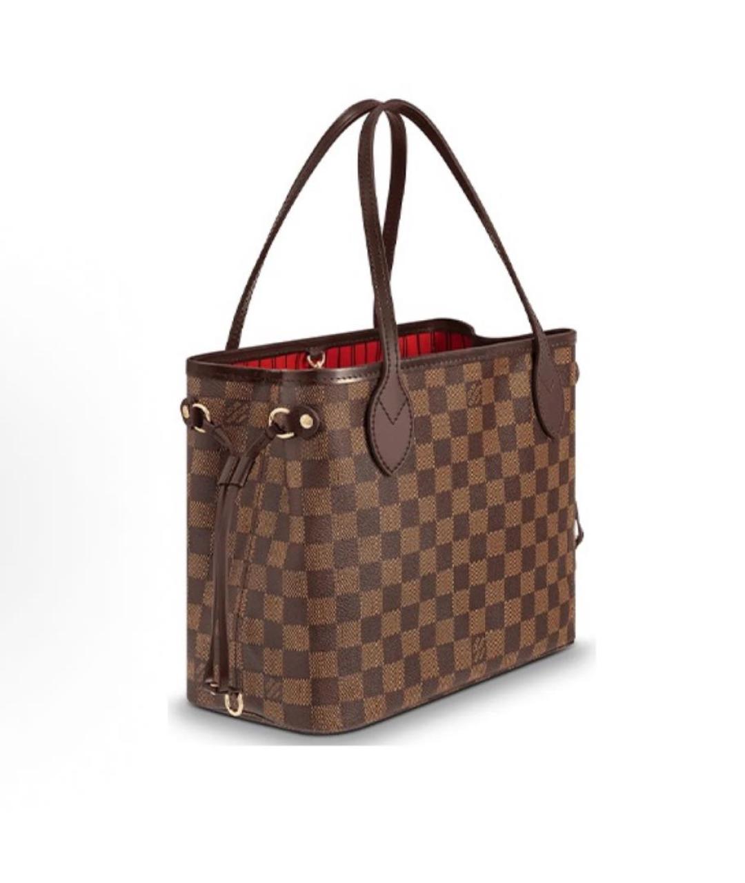 LOUIS VUITTON Коричневая сумка тоут, фото 2