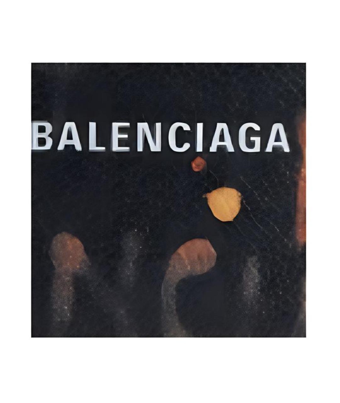 BALENCIAGA Черный кожаный кардхолдер, фото 3