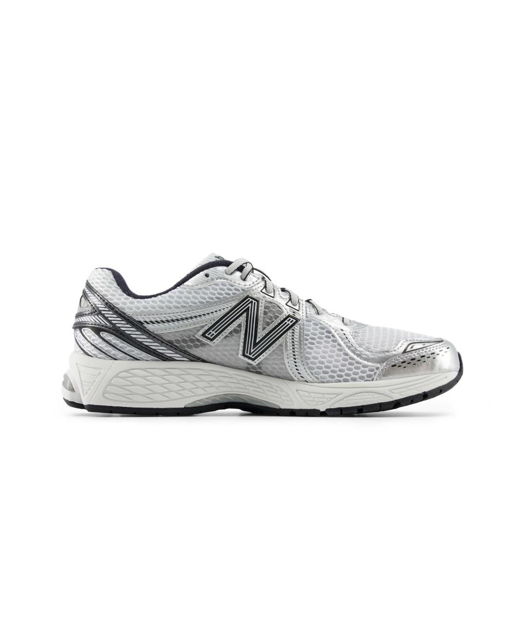 NEW BALANCE Серебряные кроссовки, фото 2