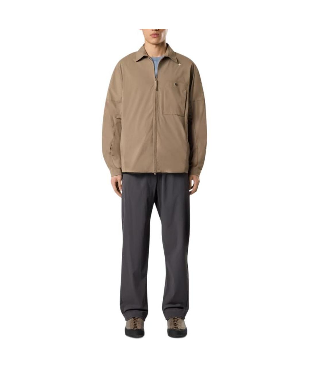 STONE ISLAND Серая классическая рубашка, фото 3