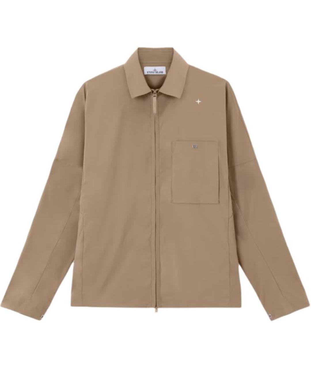 STONE ISLAND Серая классическая рубашка, фото 1