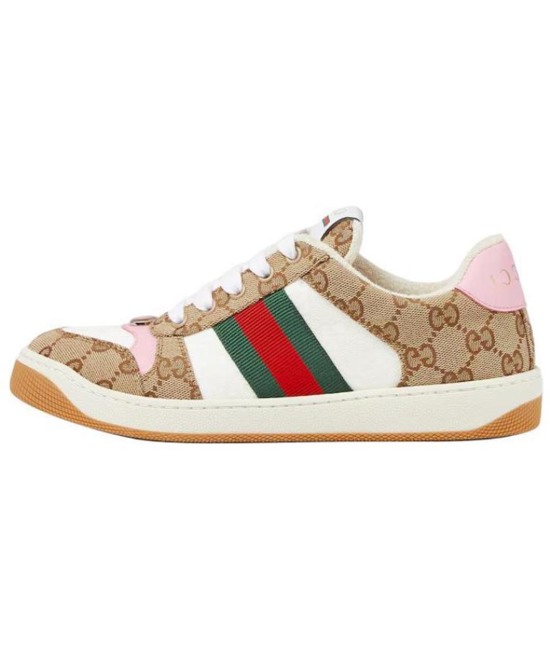 GUCCI Коричневые кроссовки, фото 2