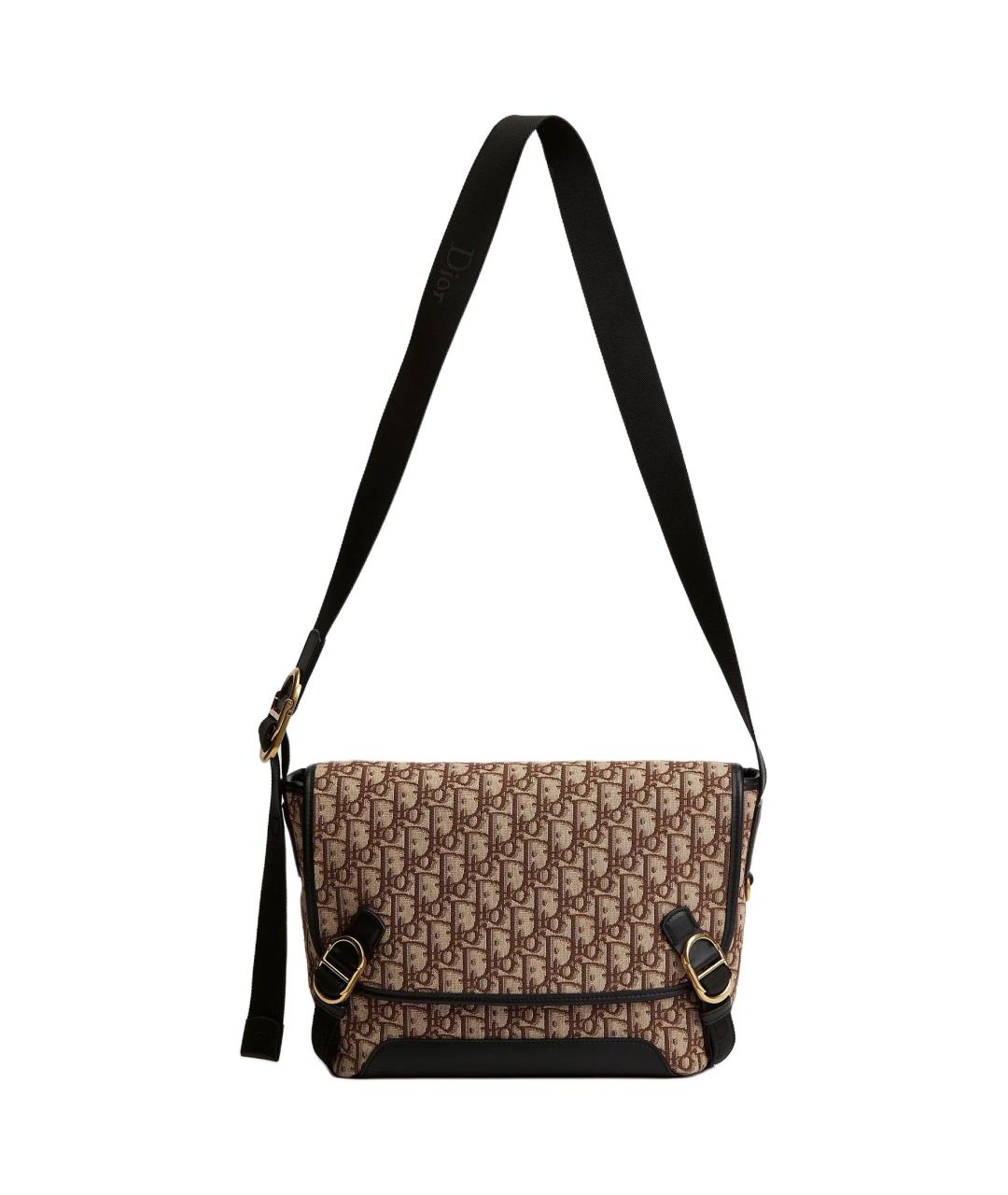 CHRISTIAN DIOR Коричневая сумка на плечо, фото 2