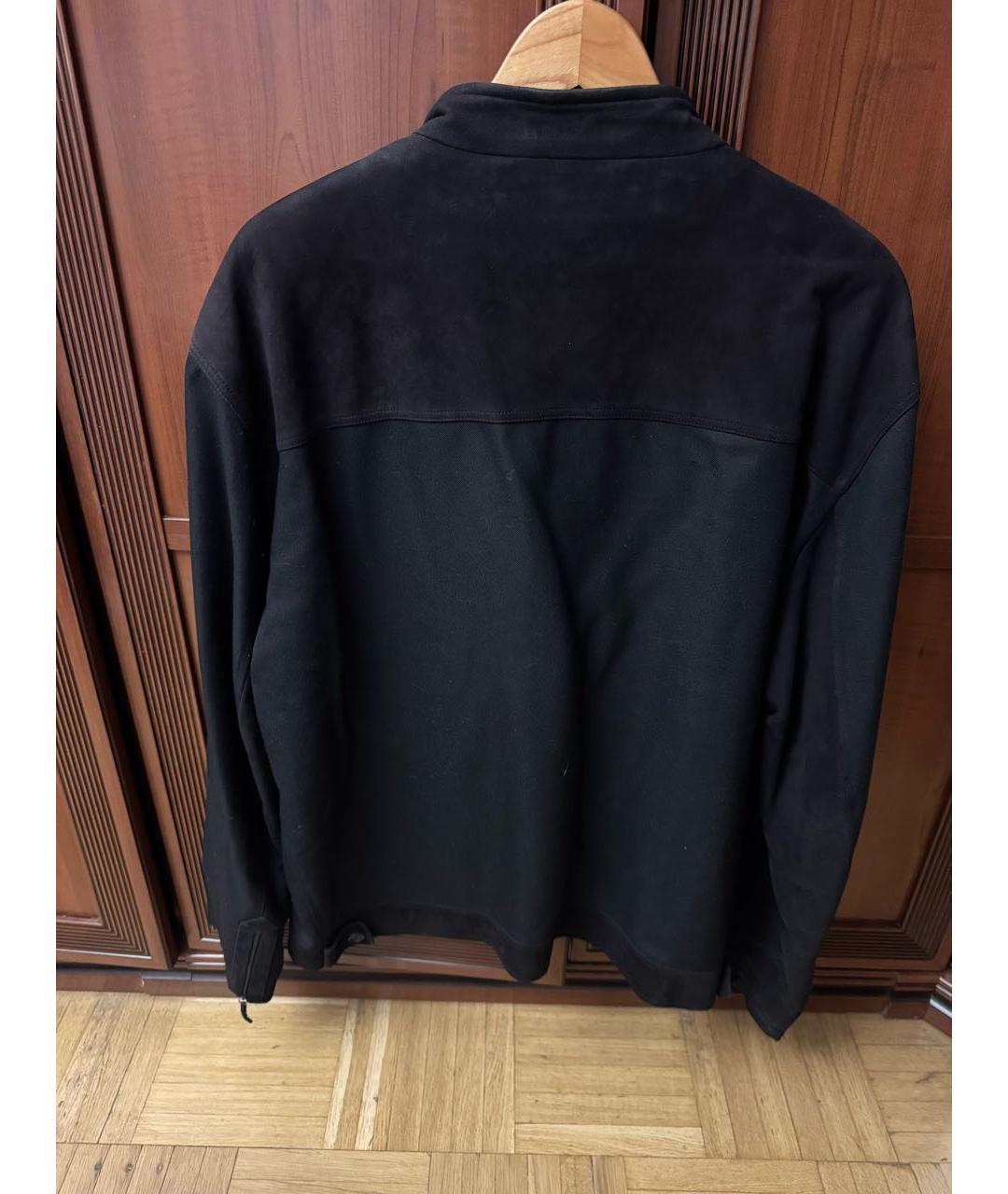 BRIONI Черная замшевая куртка, фото 2