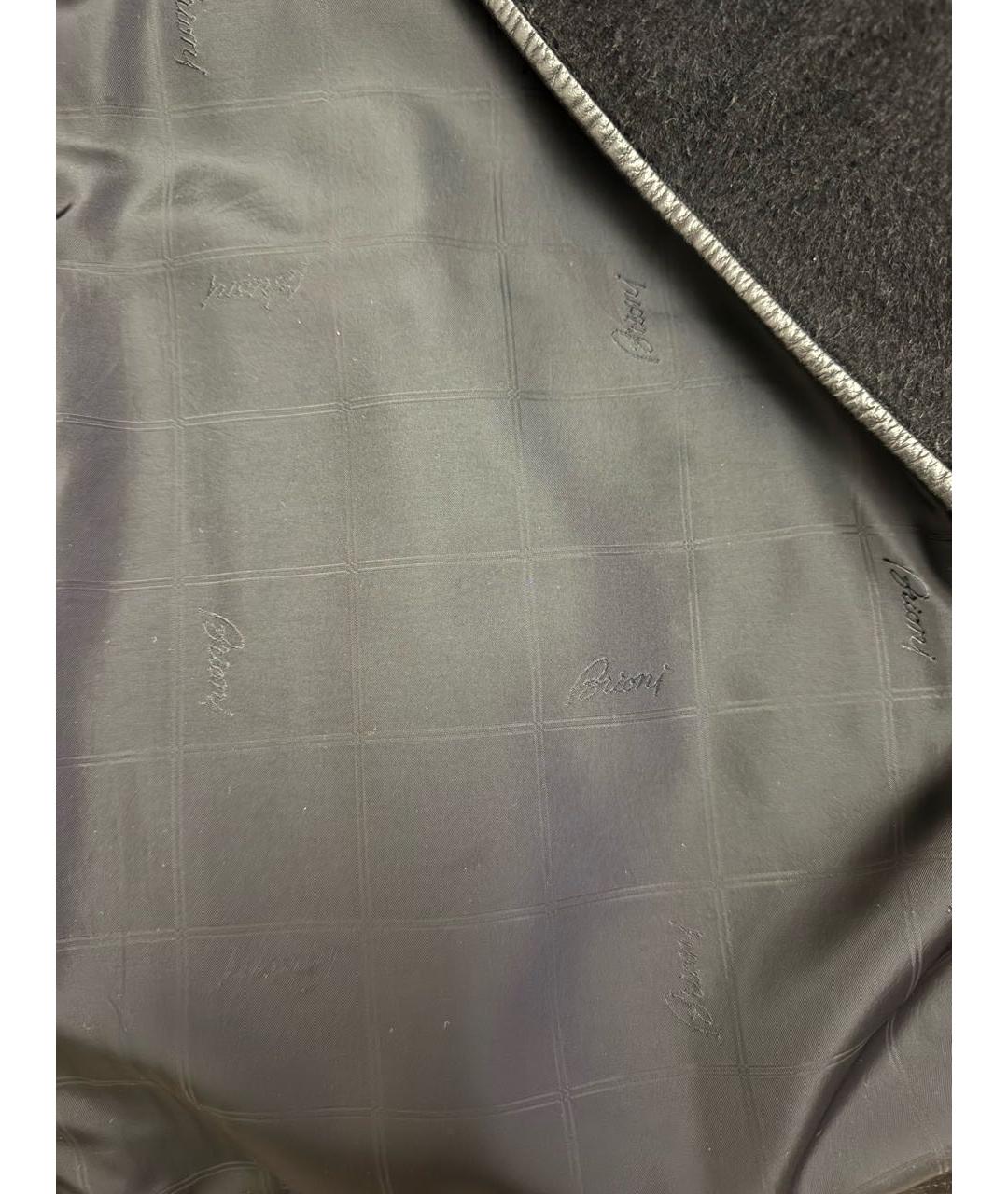 BRIONI Черная замшевая куртка, фото 6