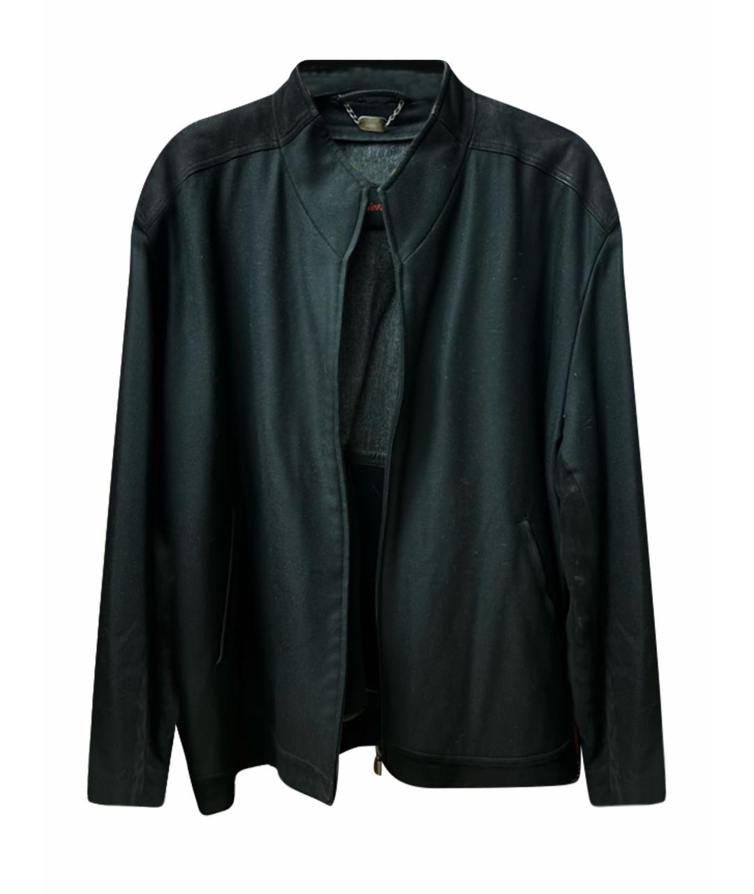 BRIONI Черная замшевая куртка, фото 1