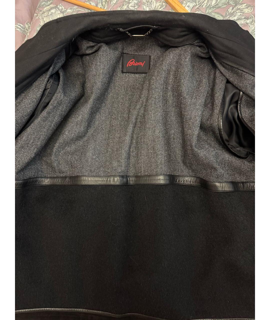 BRIONI Черная замшевая куртка, фото 5
