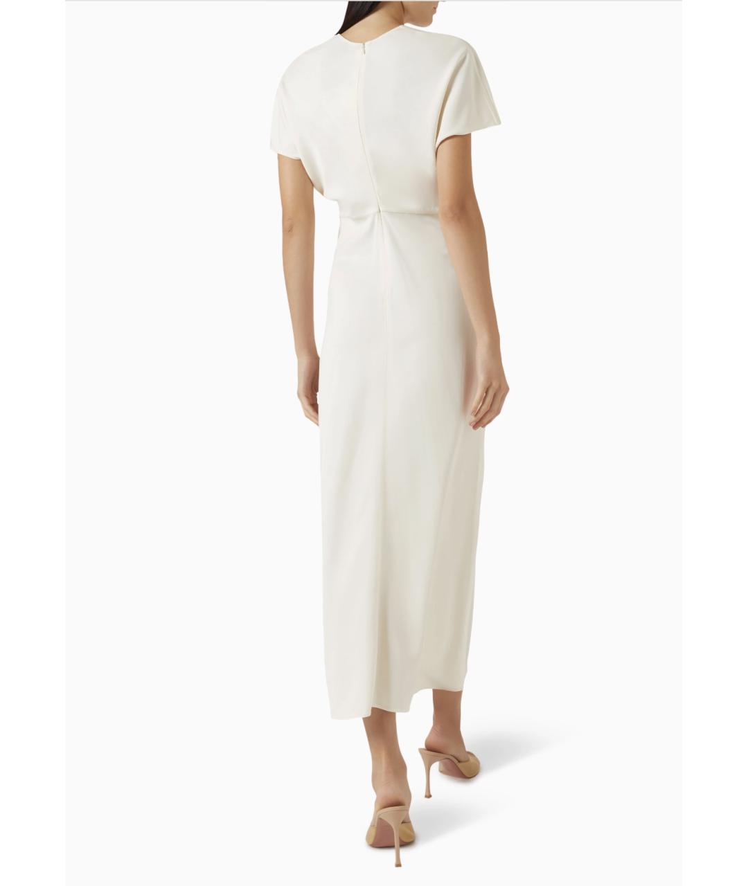 ANINE BING Белое вискозное платье, фото 5