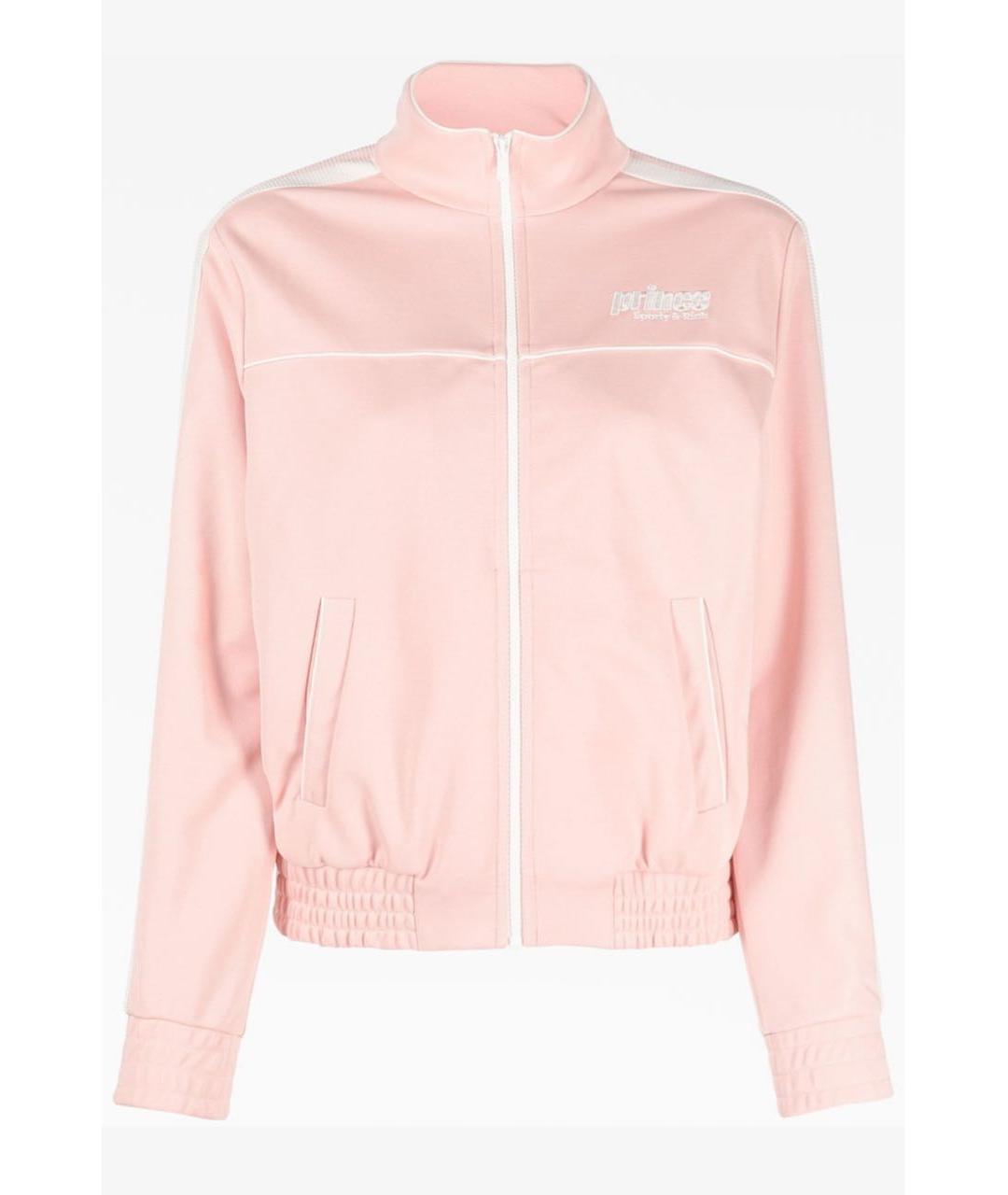 SPORTY AND RICH Розовый полиэстеровый спортивные костюмы, фото 9