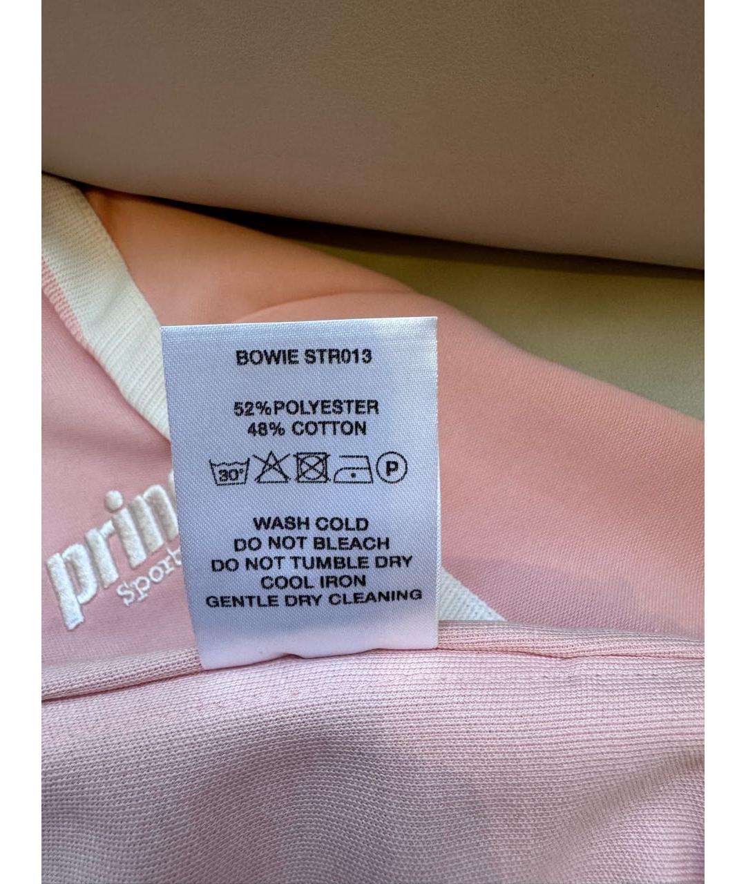 SPORTY AND RICH Розовый полиэстеровый спортивные костюмы, фото 7