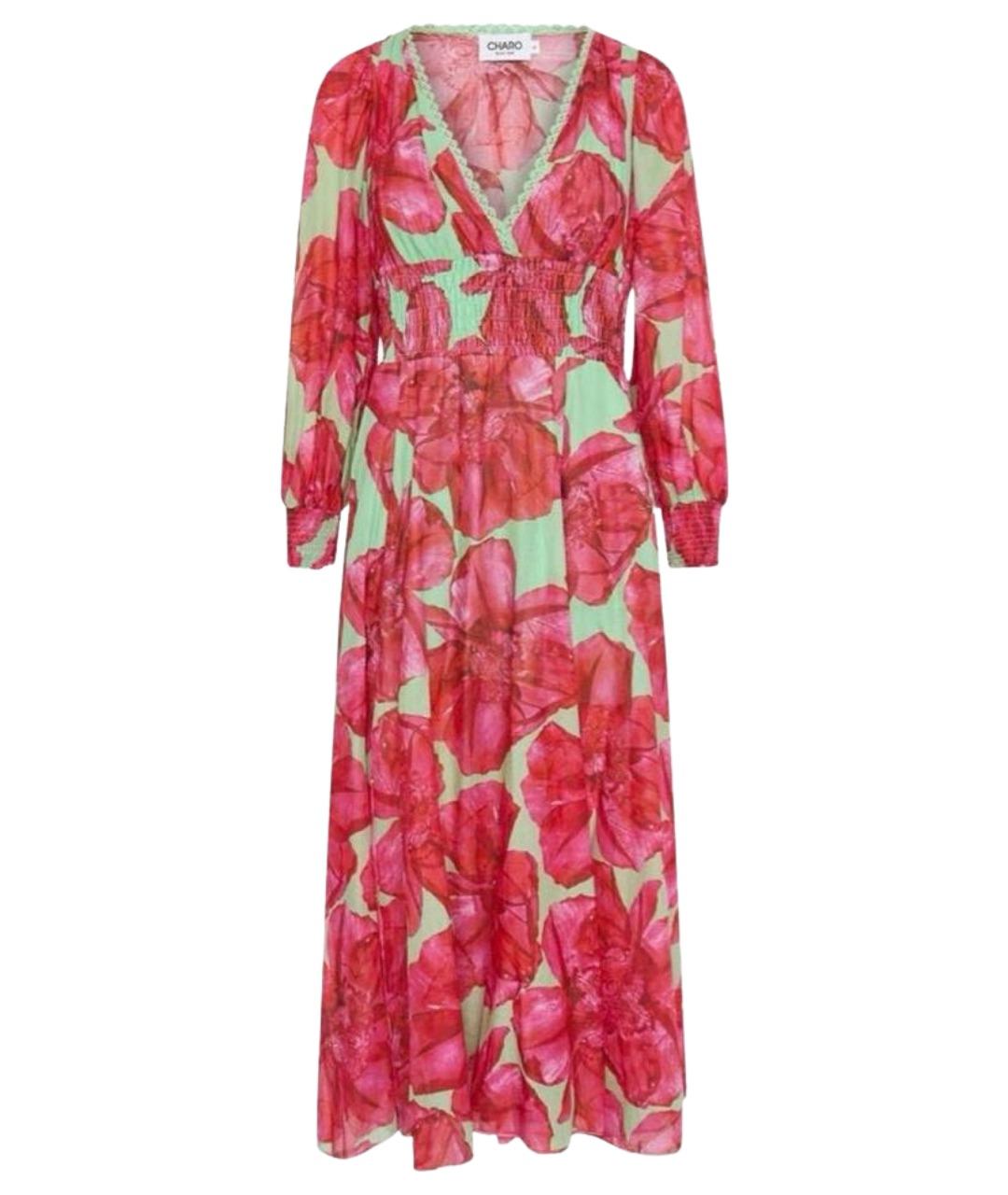 CHARO RUIZ Мульти хлопковое коктейльное платье, фото 1