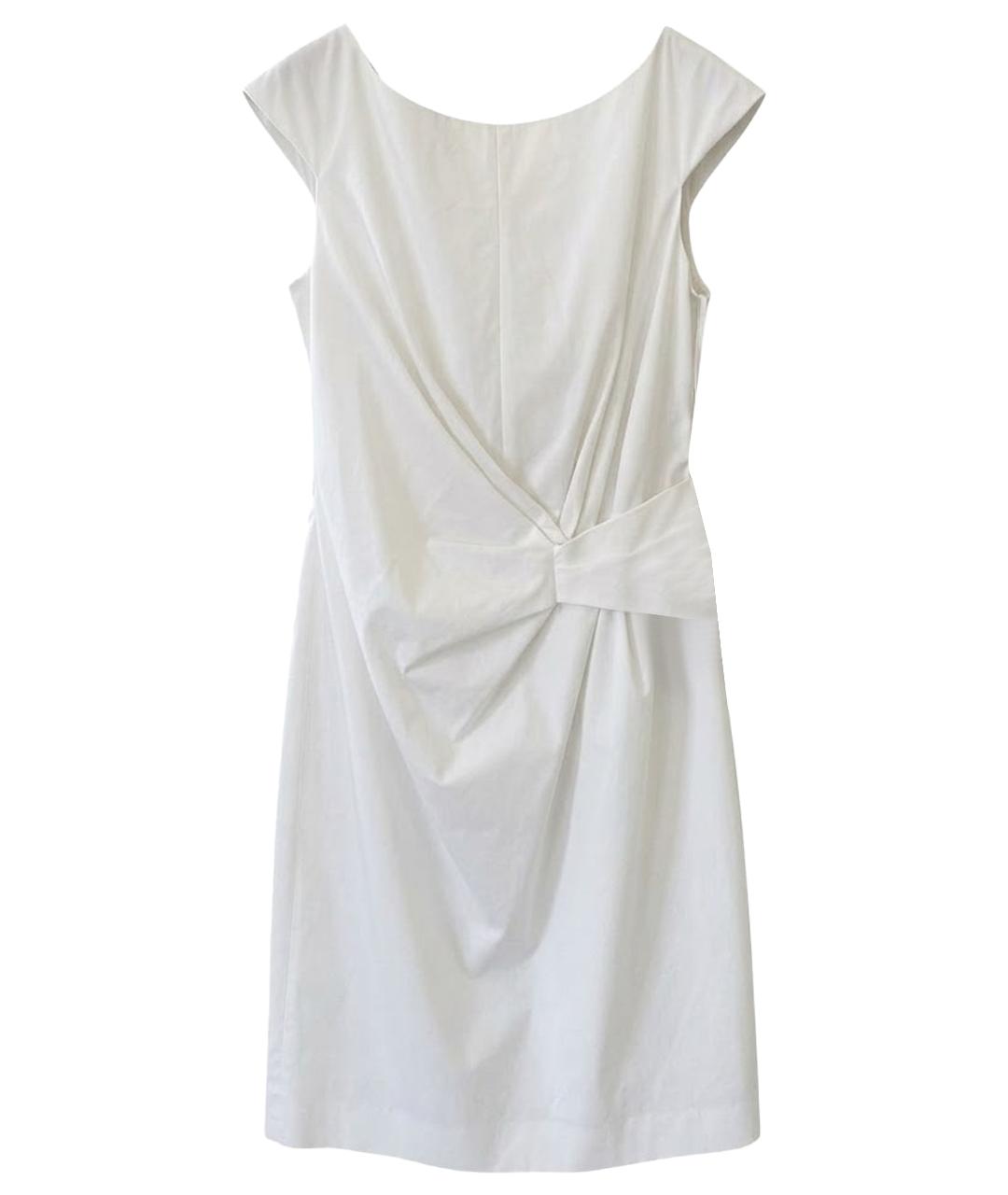 CHRISTIAN DIOR Белое хлопковое повседневное платье, фото 1