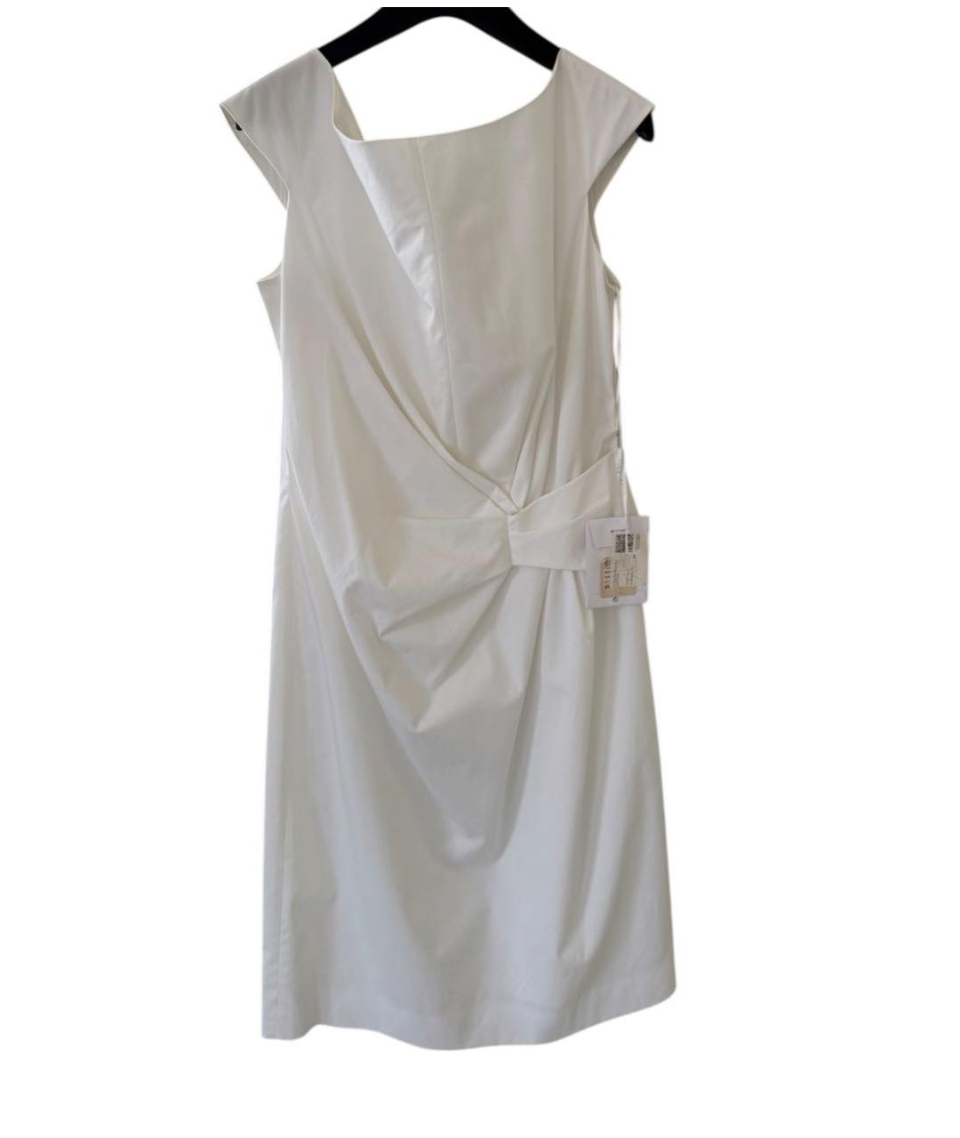 CHRISTIAN DIOR Белое хлопковое повседневное платье, фото 8