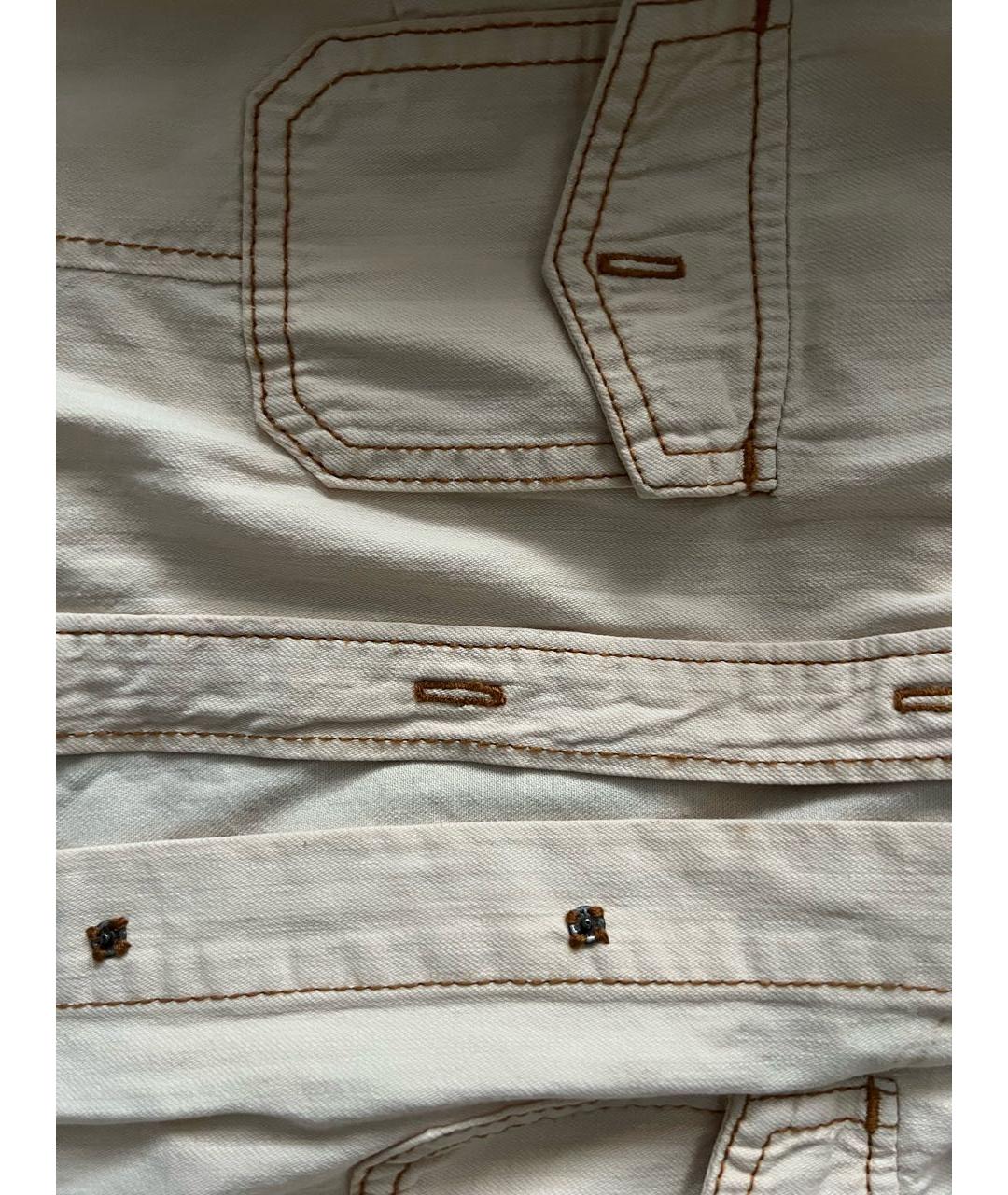 DRIES VAN NOTEN Бежевая хлопковая рубашка, фото 5