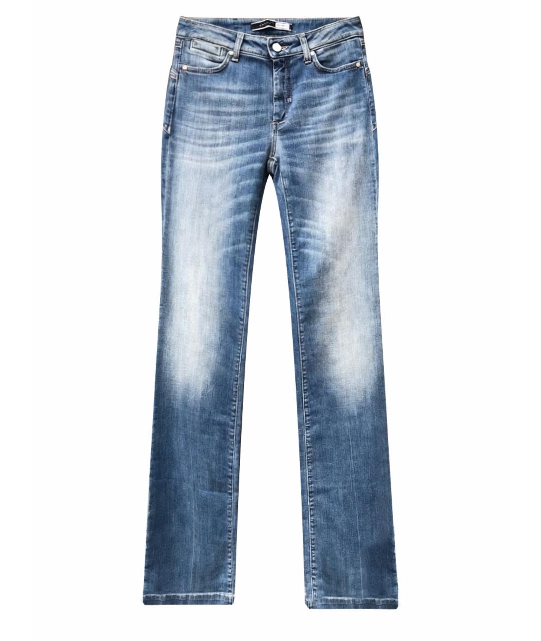 SPORT MAX CODE Хлопко-эластановые джинсы клеш, фото 1