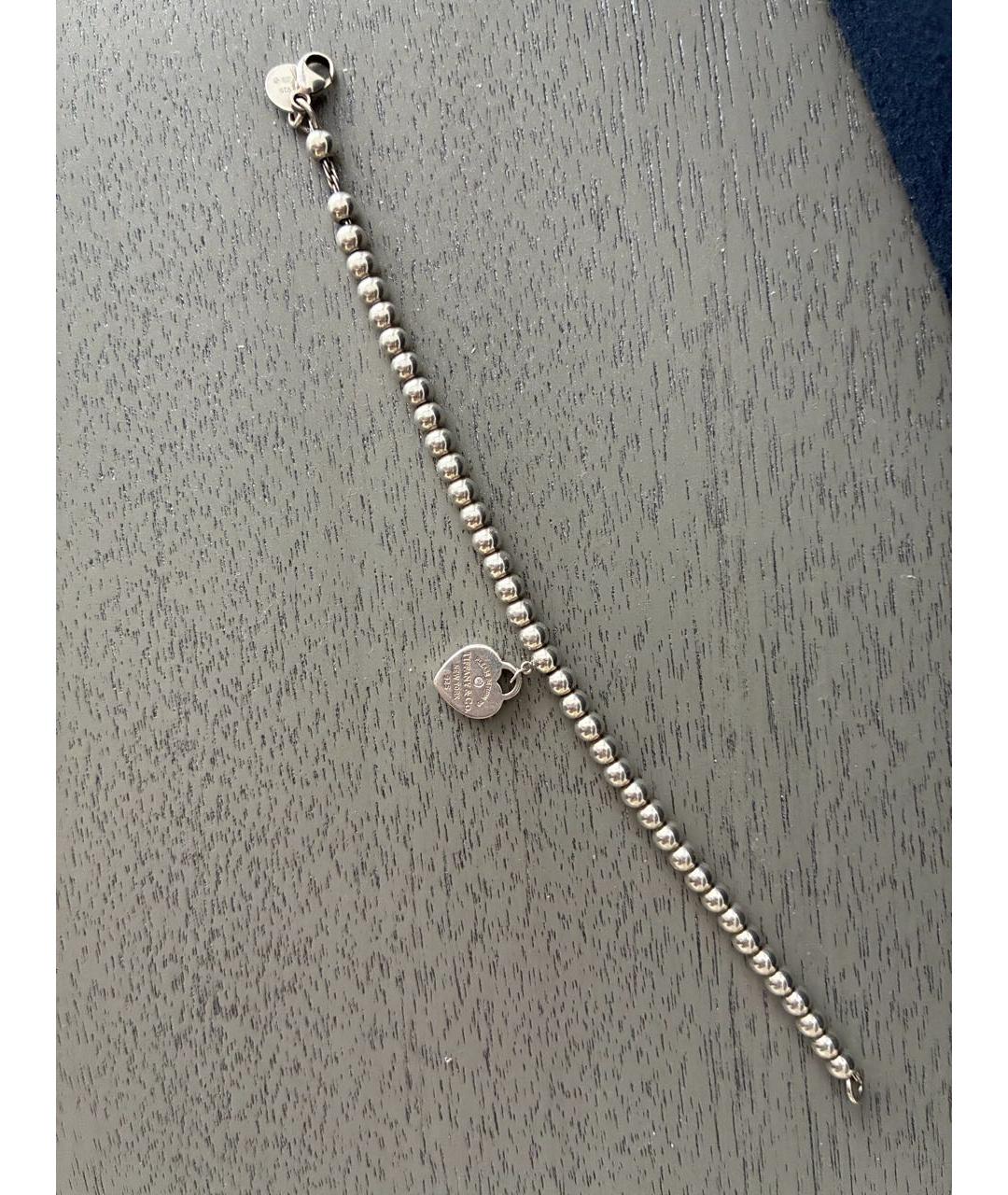 TIFFANY&CO Серебрянный серебряный браслет, фото 3
