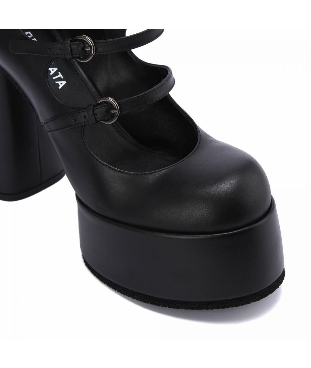 PREMIATA Черные кожаные туфли, фото 3