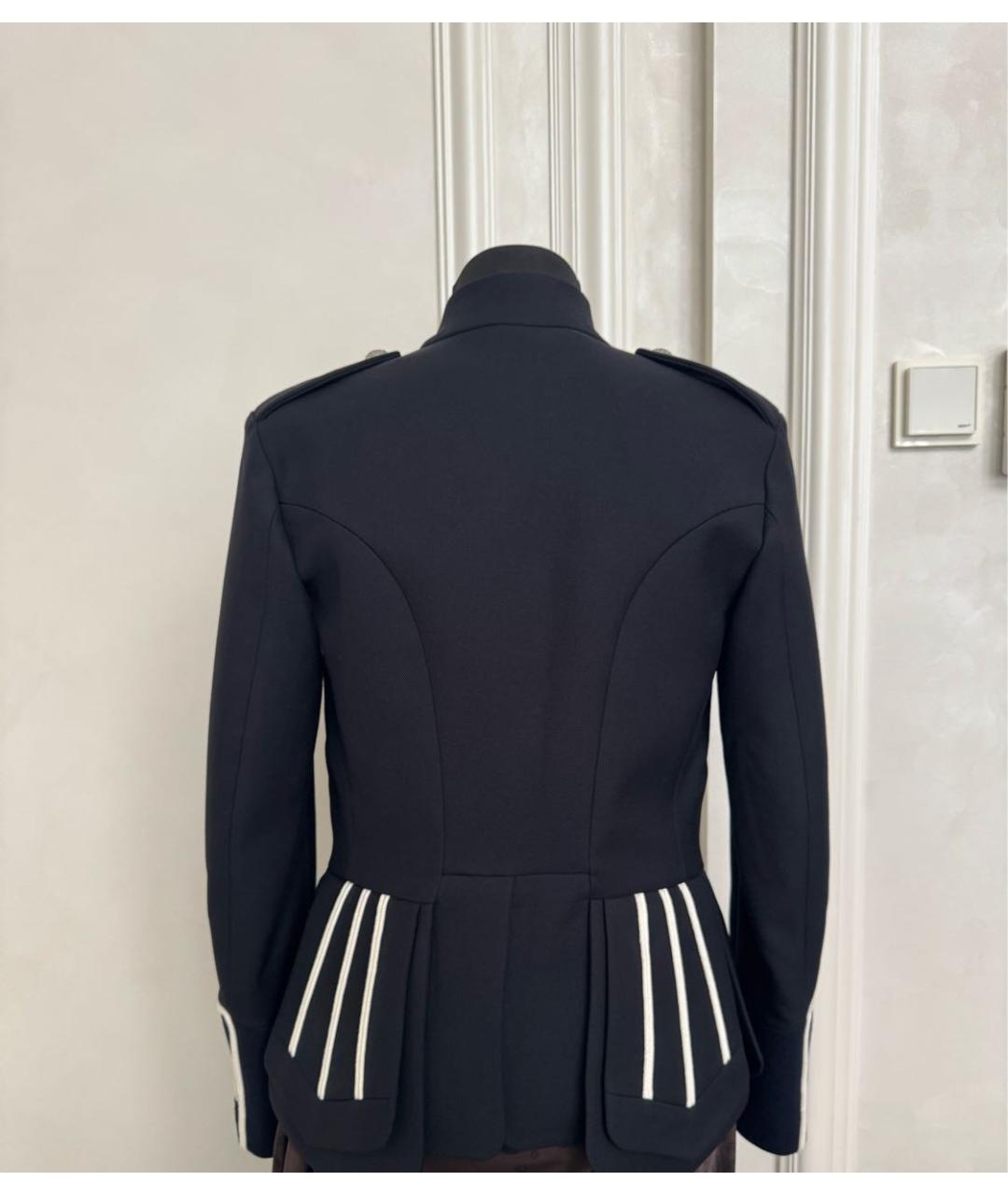 BURBERRY Черный шерстяной жакет/пиджак, фото 3