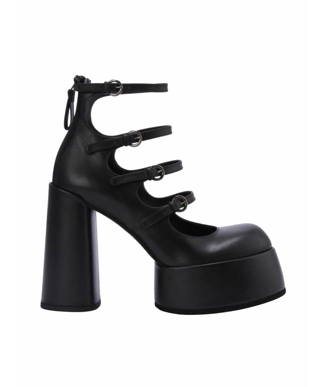 PREMIATA Черные кожаные туфли, фото 1