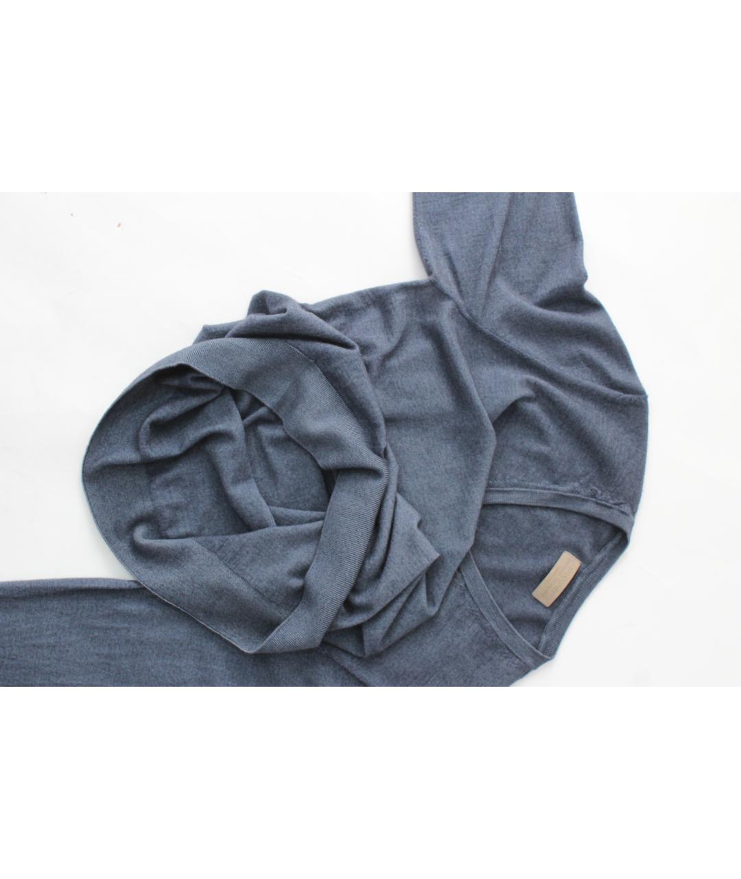 FALCONERI Синий кашемировый джемпер / свитер, фото 8