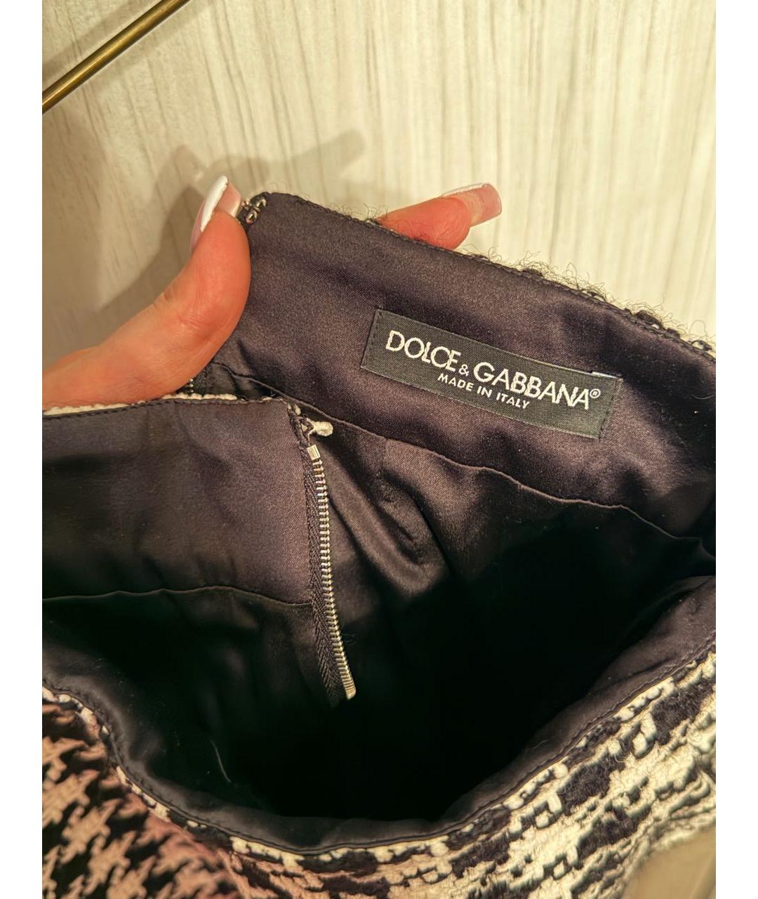 DOLCE&GABBANA Мульти юбка миди, фото 6