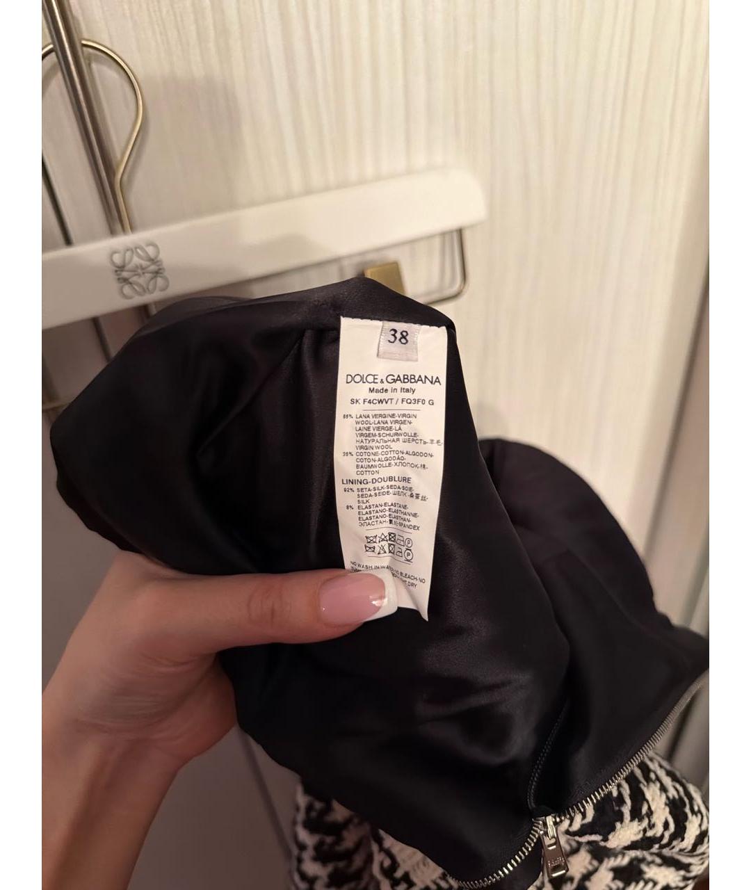 DOLCE&GABBANA Мульти юбка миди, фото 7