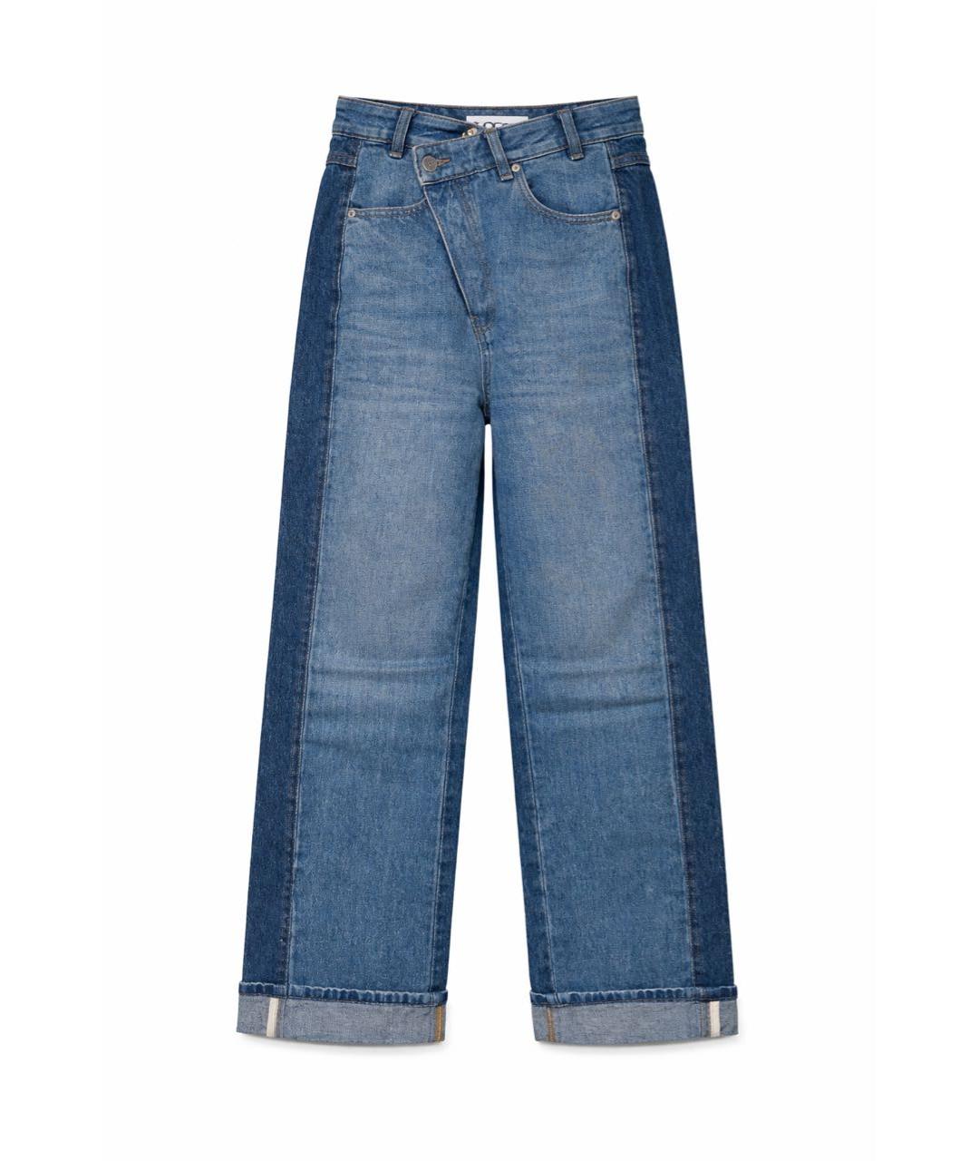 LOEWE Голубые хлопковые прямые джинсы, фото 7