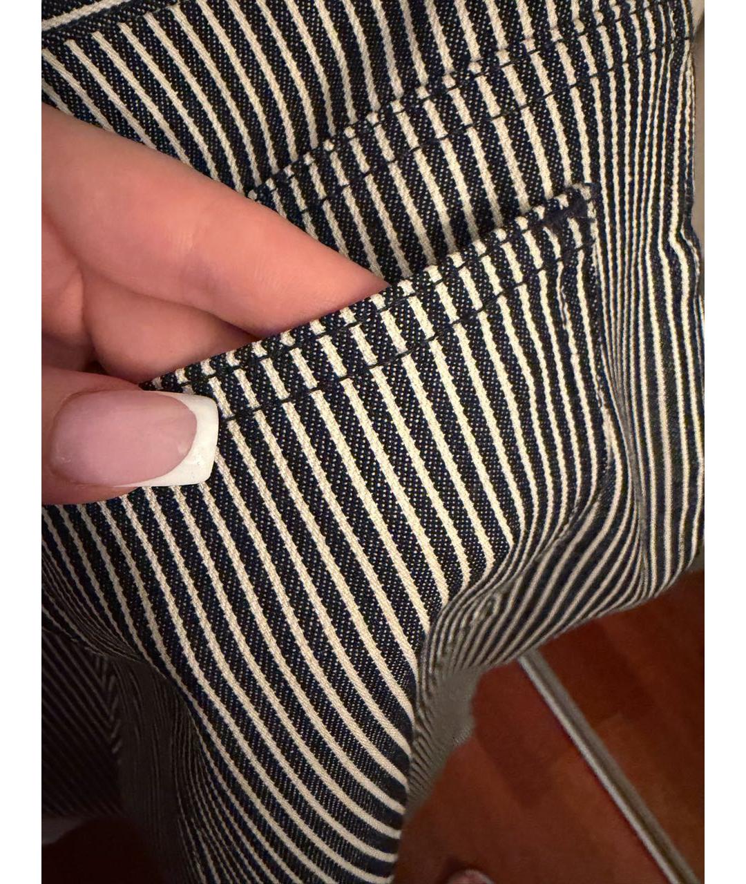 CELINE Мульти прямые джинсы, фото 4