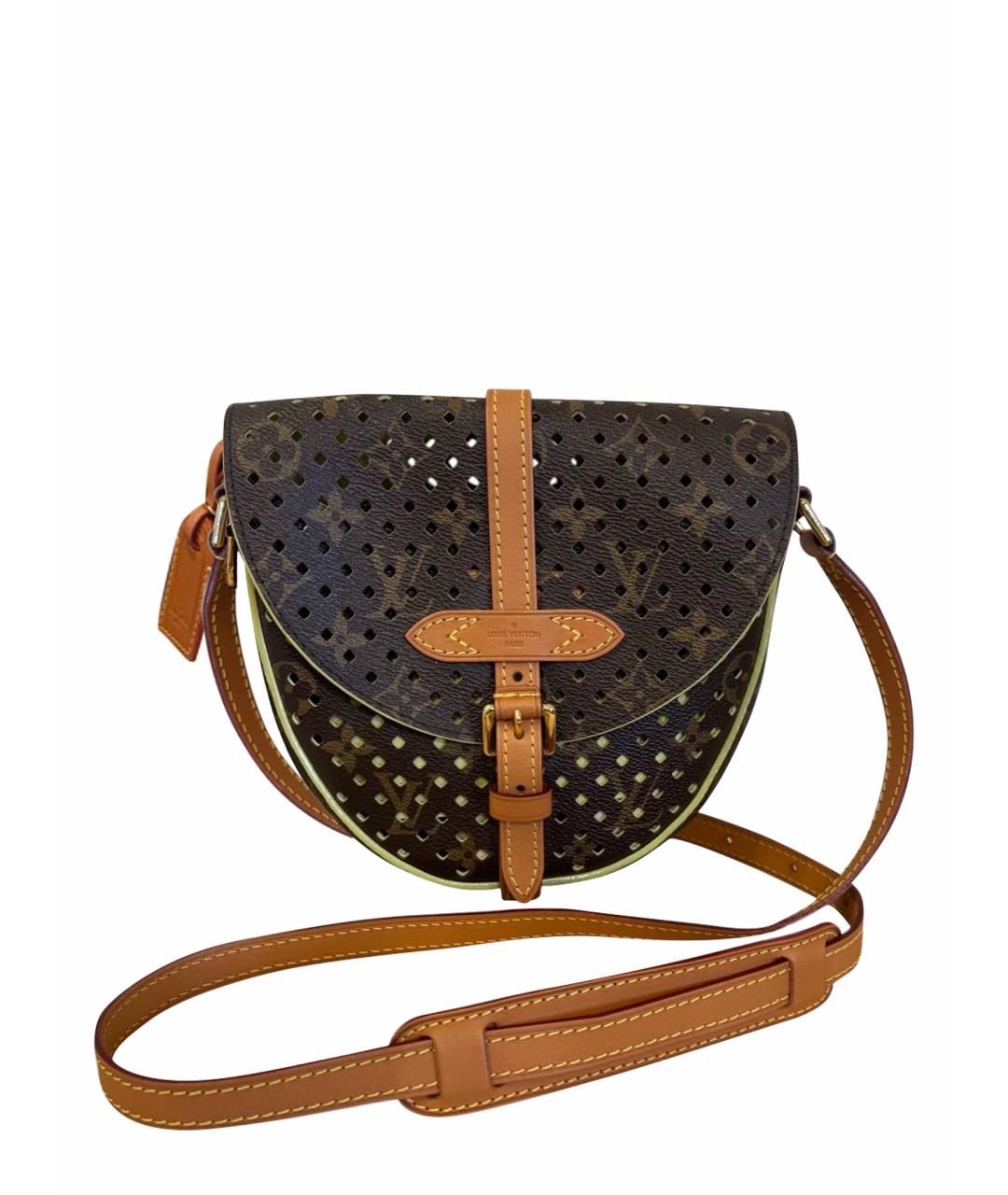 LOUIS VUITTON Коричневая сумка через плечо, фото 1