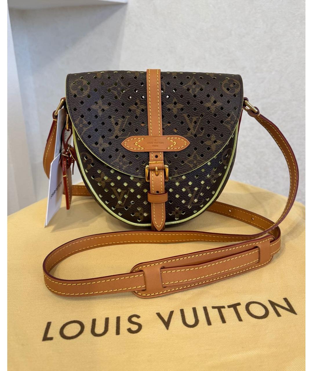 LOUIS VUITTON Коричневая сумка через плечо, фото 2