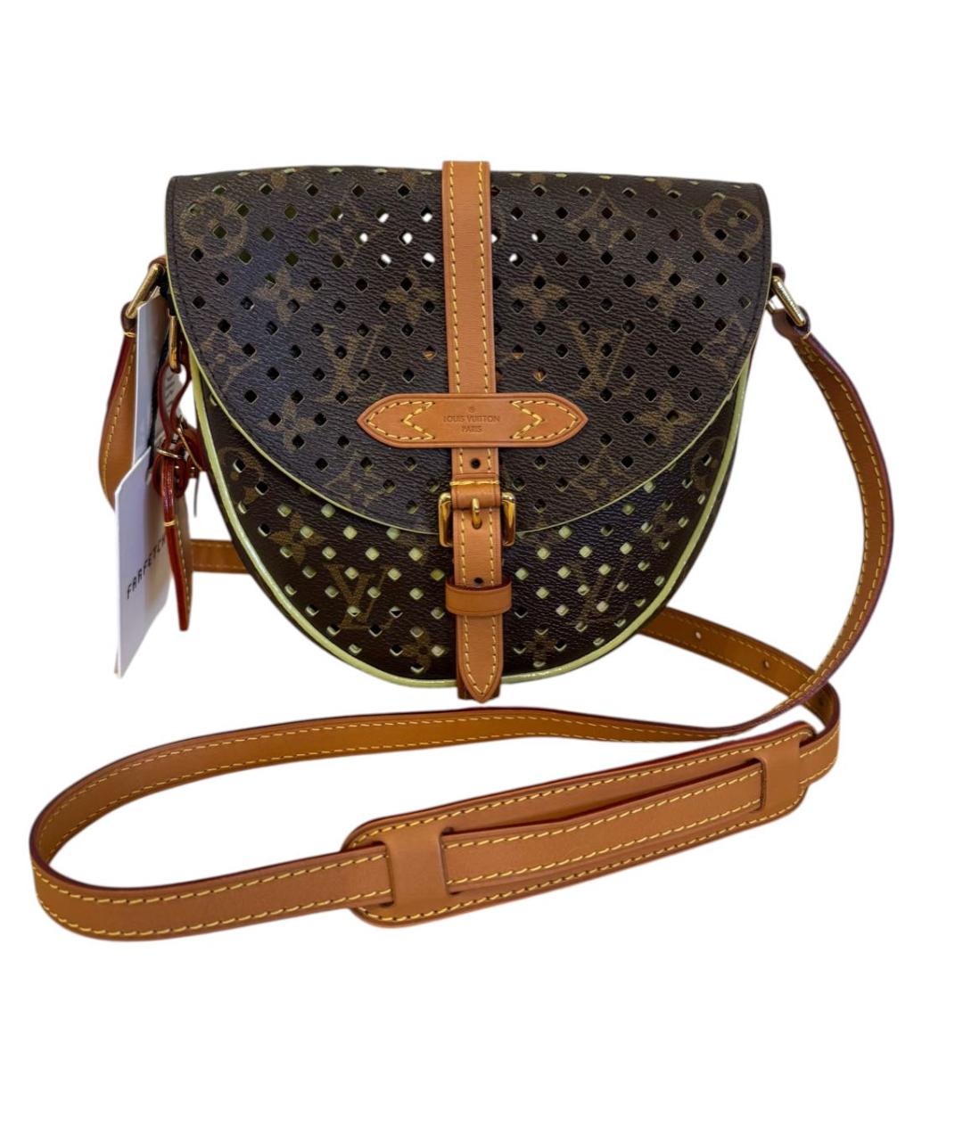 LOUIS VUITTON Коричневая сумка через плечо, фото 9